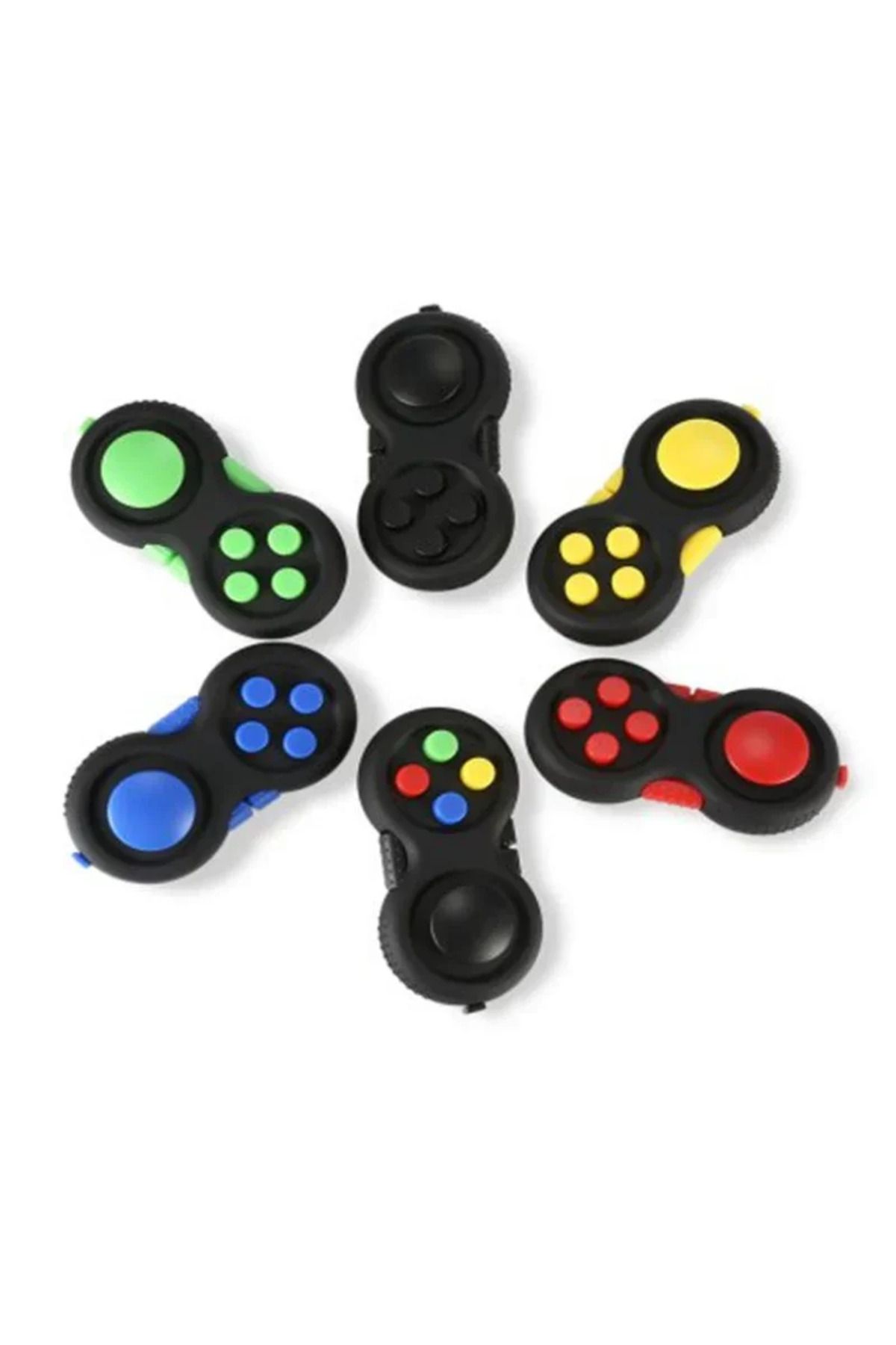 Choice-Fidget Pad Stress Reducing Toys Handheld Fidget Controller with 8 Functions Popping Squeeze Stres... 7