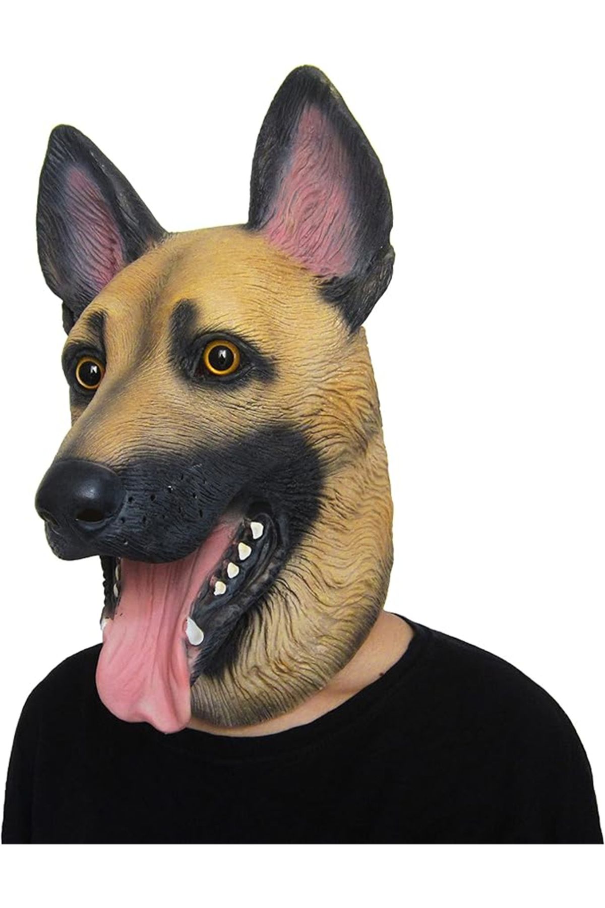 Choice-Dog Head Mask Halloween Party Dog Costume Masks Mask Super Bowl Underdog Costume Latex Animal Hea... 4