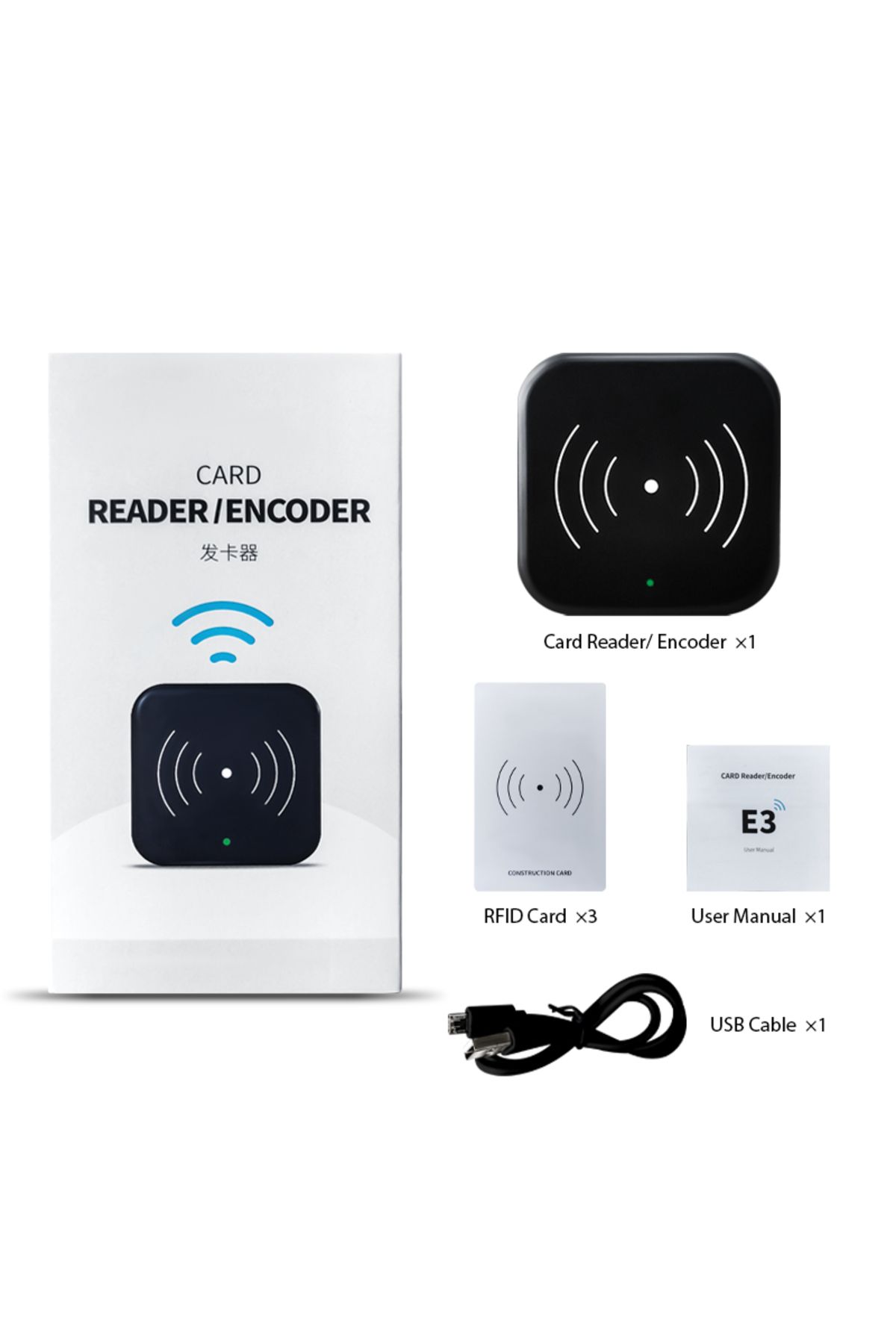 Choice-USB RFID M1 Card Encoder Sensor for TTLOCK APP TTHotel IC Card Smart Lock System Key Writer Reade... 7