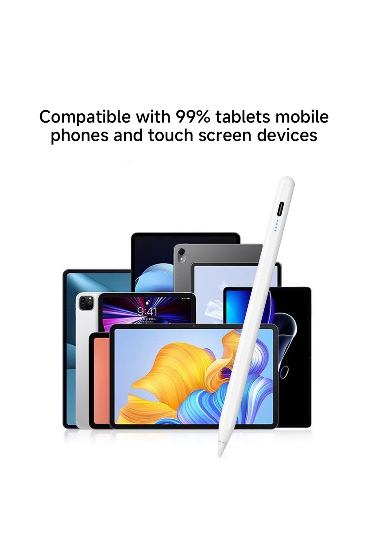 Choice-Universal Stylus Android IOS Windows Stylus IPad Apple Pencil Tablet Features A Magnetic Attachme... 3