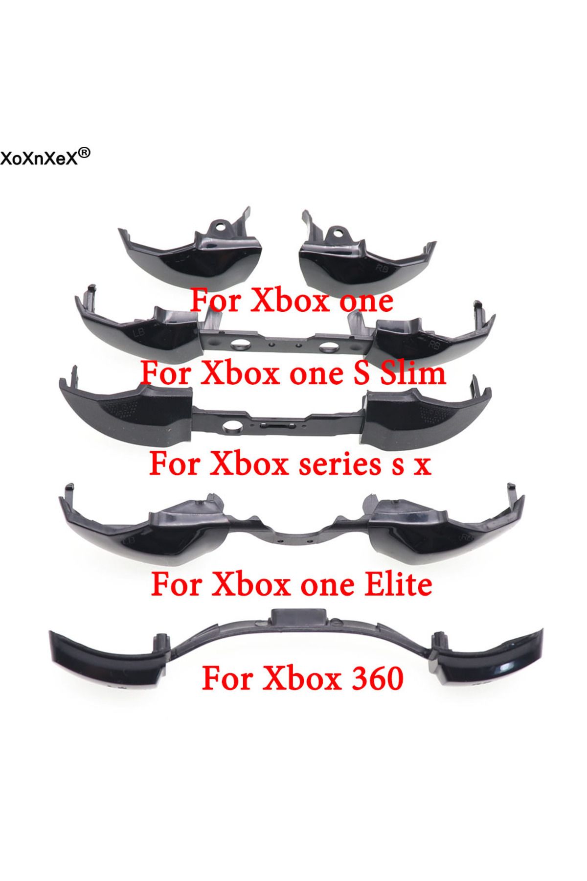 Choice-10PCS For Xbox One Series X S Elite Controller Replacement RB LB Bumper Trigger Buttons Game Acce... 2