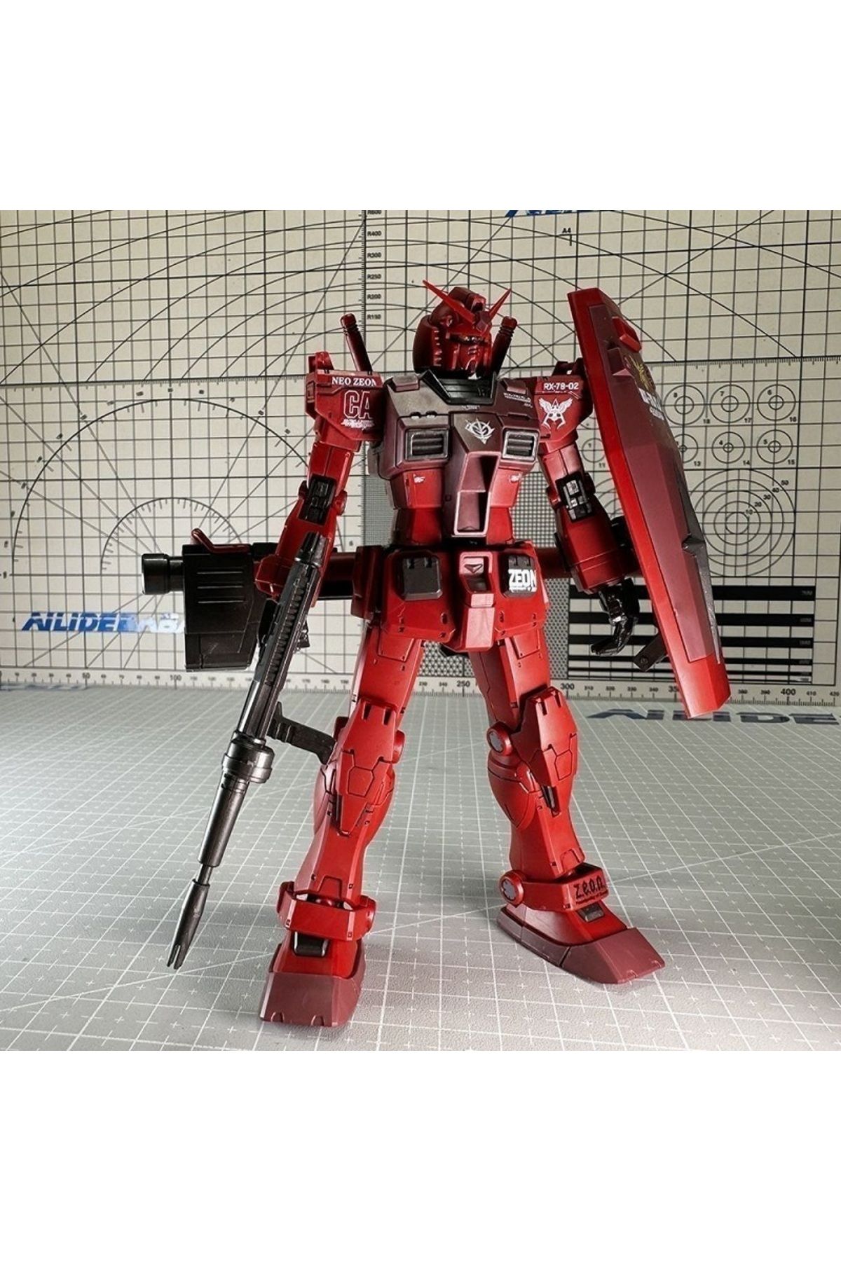 Hot Toys-012 GTO Ganso Yuan Zu Siaya Color Scheme RX-78-2 HG 1/144 Assemble The Model Action Figure Decora... 4