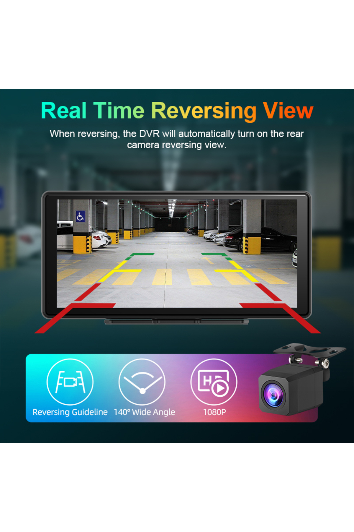 Develuck-11.3 Inch Dascam 4K DVR Car Play Screen Android Auto Smart Systems CarPlay Monitor Accessories Vi... 2