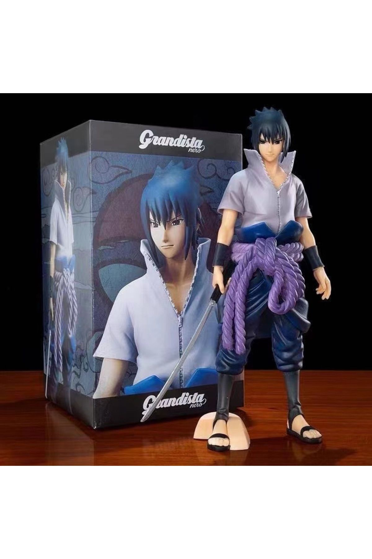 Choice-Sasuke Handheld Standing Pose Sasuke Box Set of Swift Wind Transmission Uchiha Adult Naruto Decor... 2