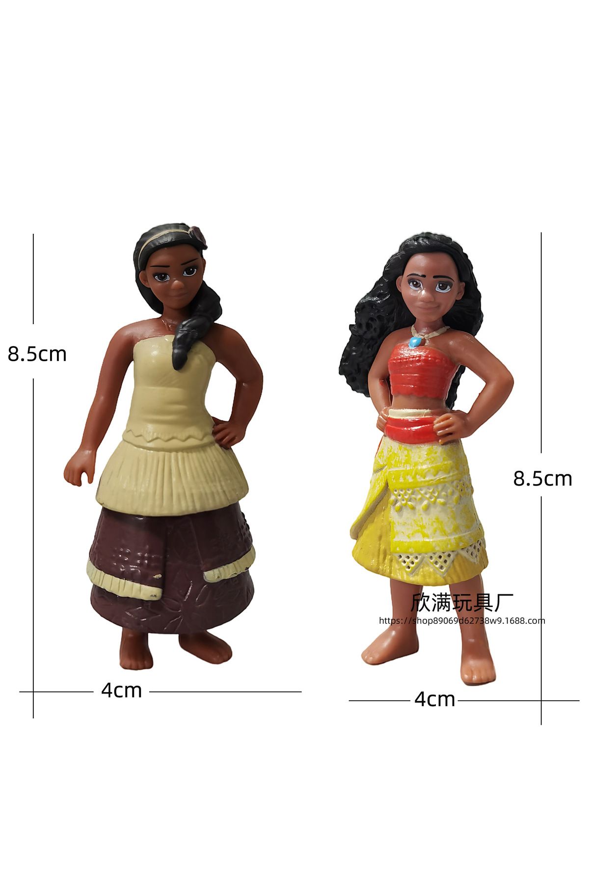 Choice-6-10pcs/set 5-11cm Moana Princess Maui Chief Tui Tala Heihei Pua Action Figure Brinquedo Toys For... 6