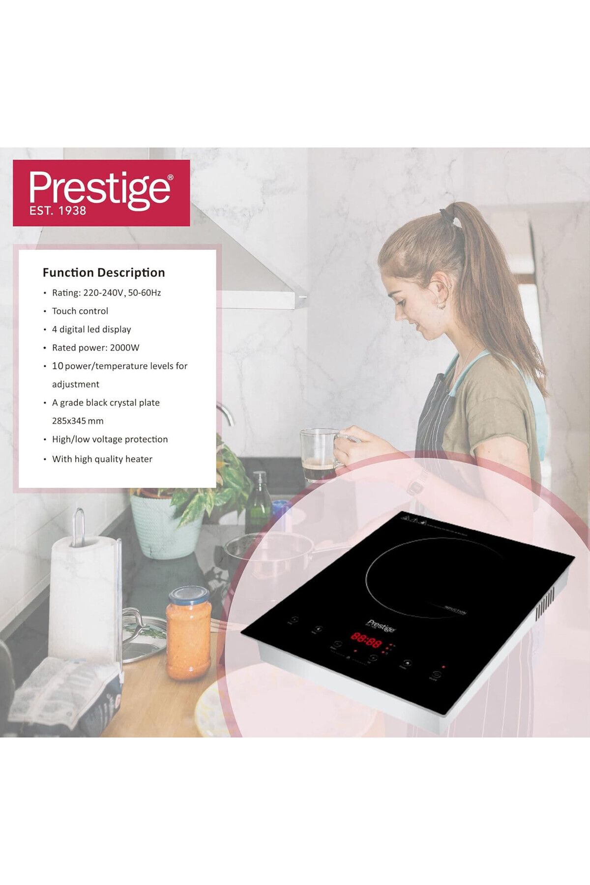 Prestige-Single Built-In Induction Cooker 4