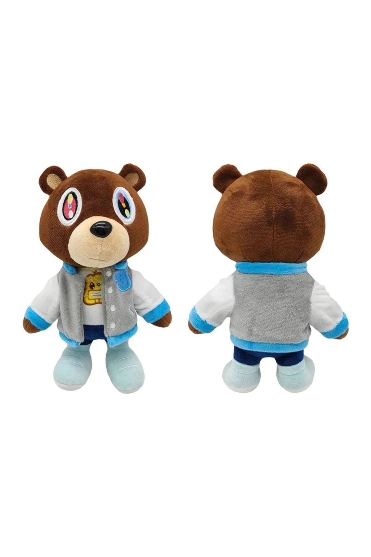 Choice-26cm Kawaii Kanye Dropout Bear Teddy Bear Plush Toys Kanye West Graduation Soft Stuffed Home Room... 2