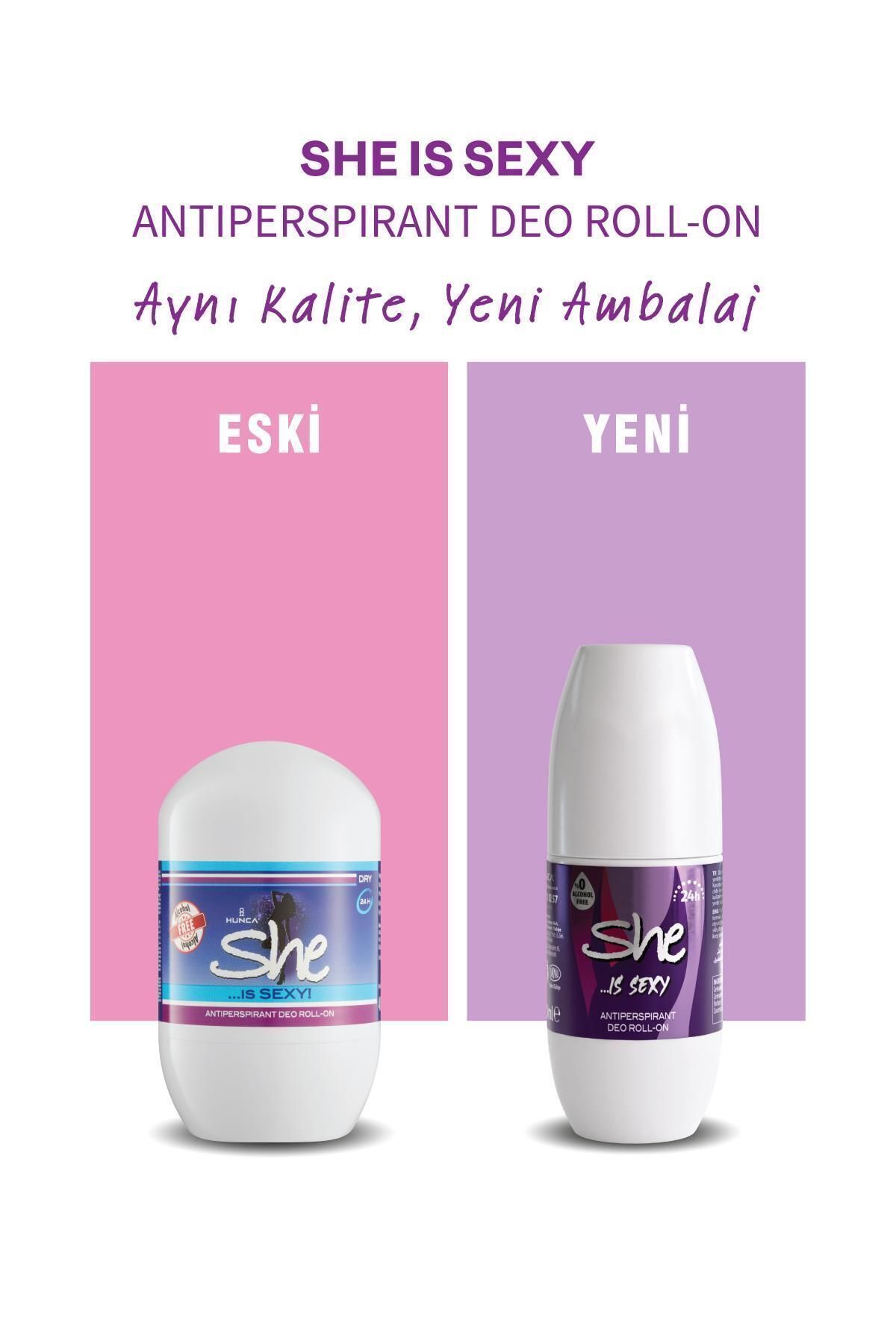 She-She Is Sexy Roll On Deodorant For Women 40mlمزيل عرق رول إز سيكسي للنساء من شي 40مل 2