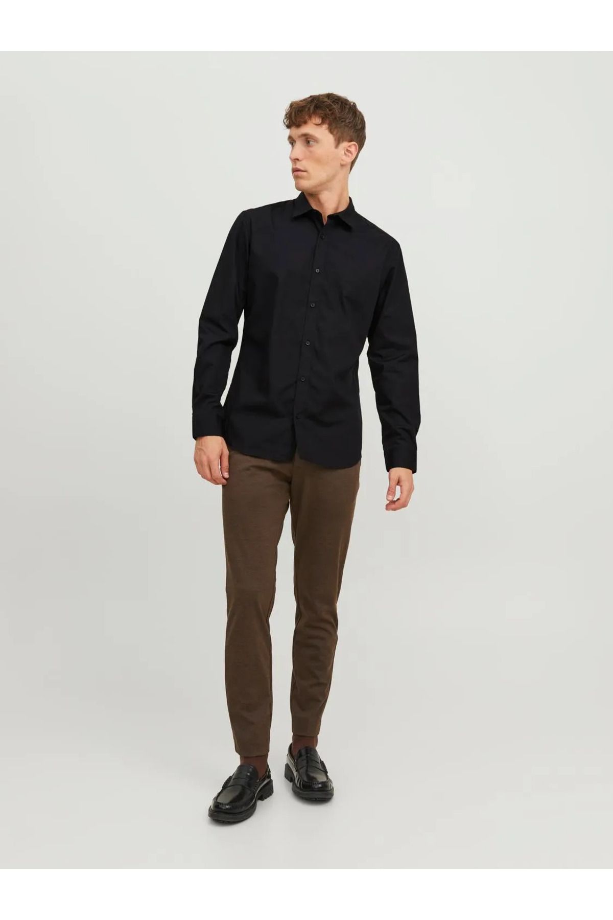 Jack & Jones-Jjjoe Ls Plain Shirt 7