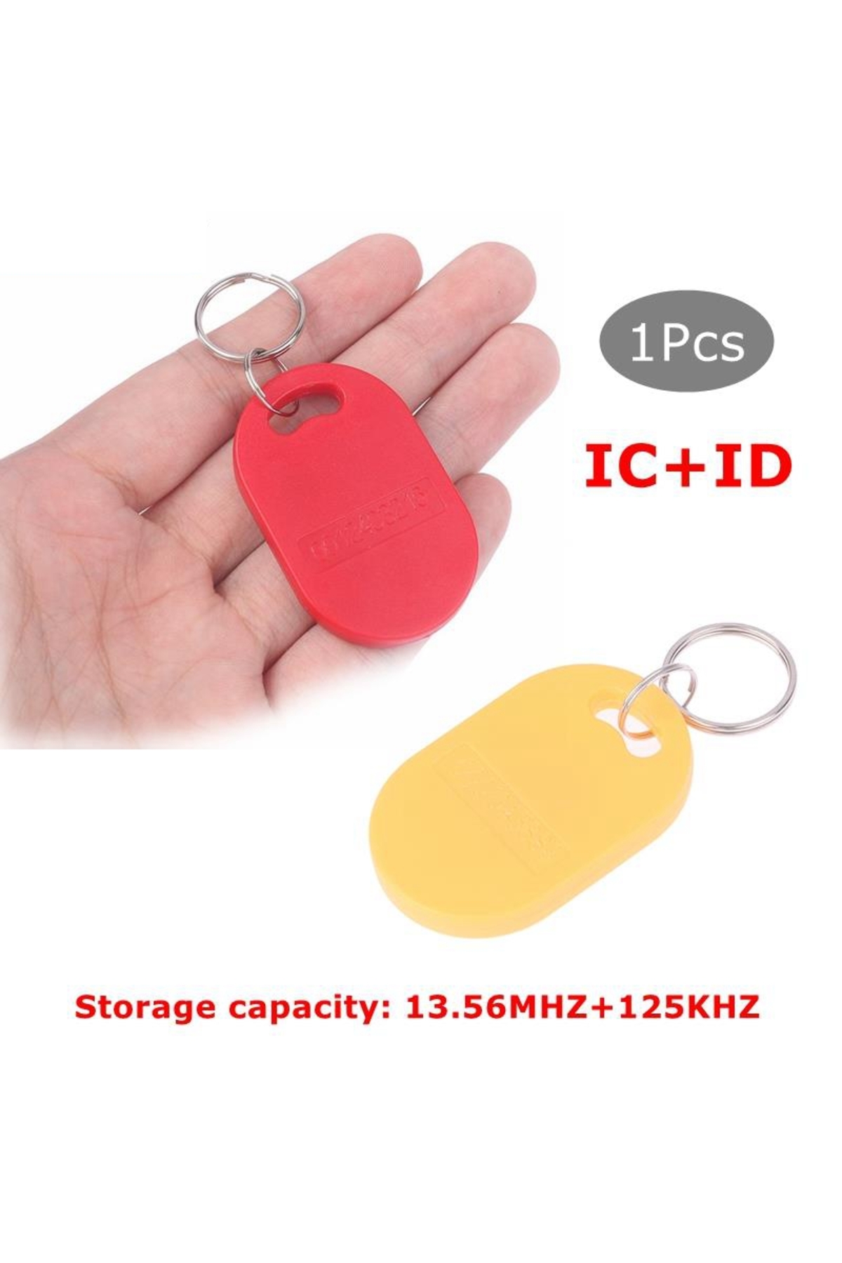 Choice IC+ID UID Rewritable Composite Key Tags Keyfob Dual Chip ...