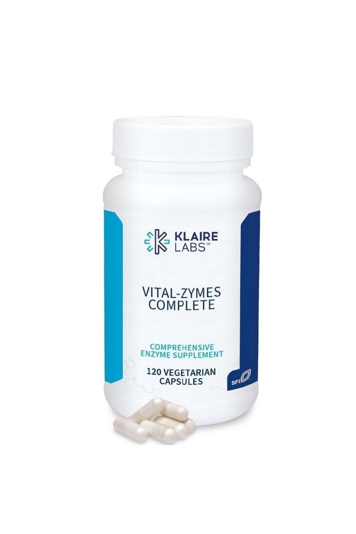 Klaire labs Vital-zymes Complete 120 Kapsül