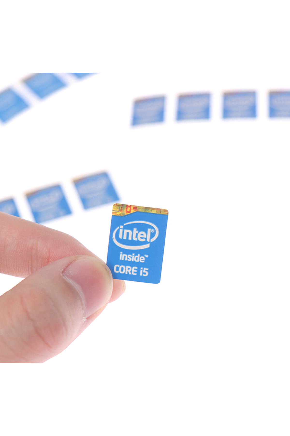 Choice-5Pcs 4th Generation Intel Core I3 I5 I7 Sticker Label Notebook Decoration 7