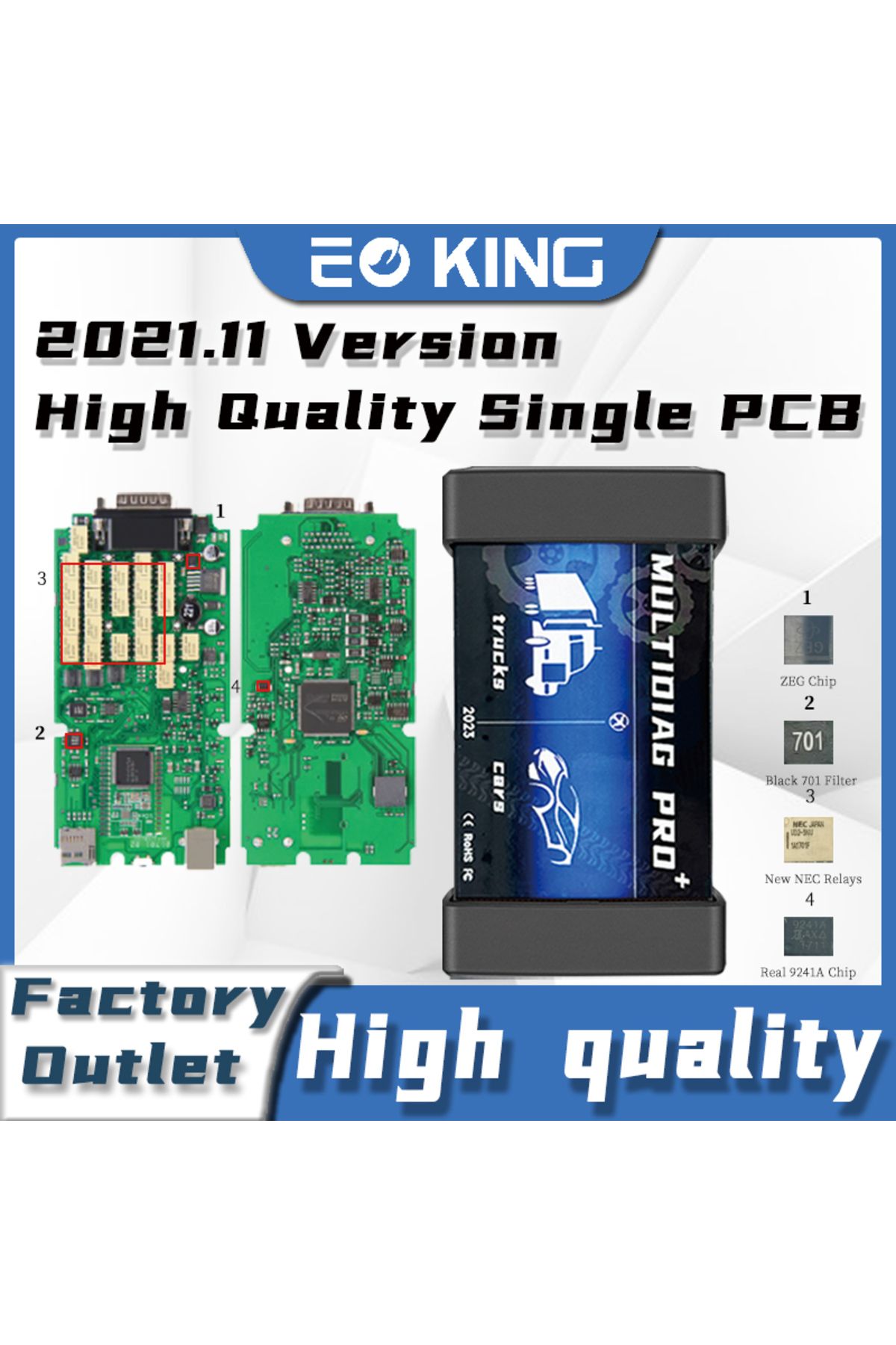 Choice-Support Cars Before 2021 High Quality DS OBD 150E OBD Multidiag OBD 2021.11 Single PCB OBD2 Code ... 2