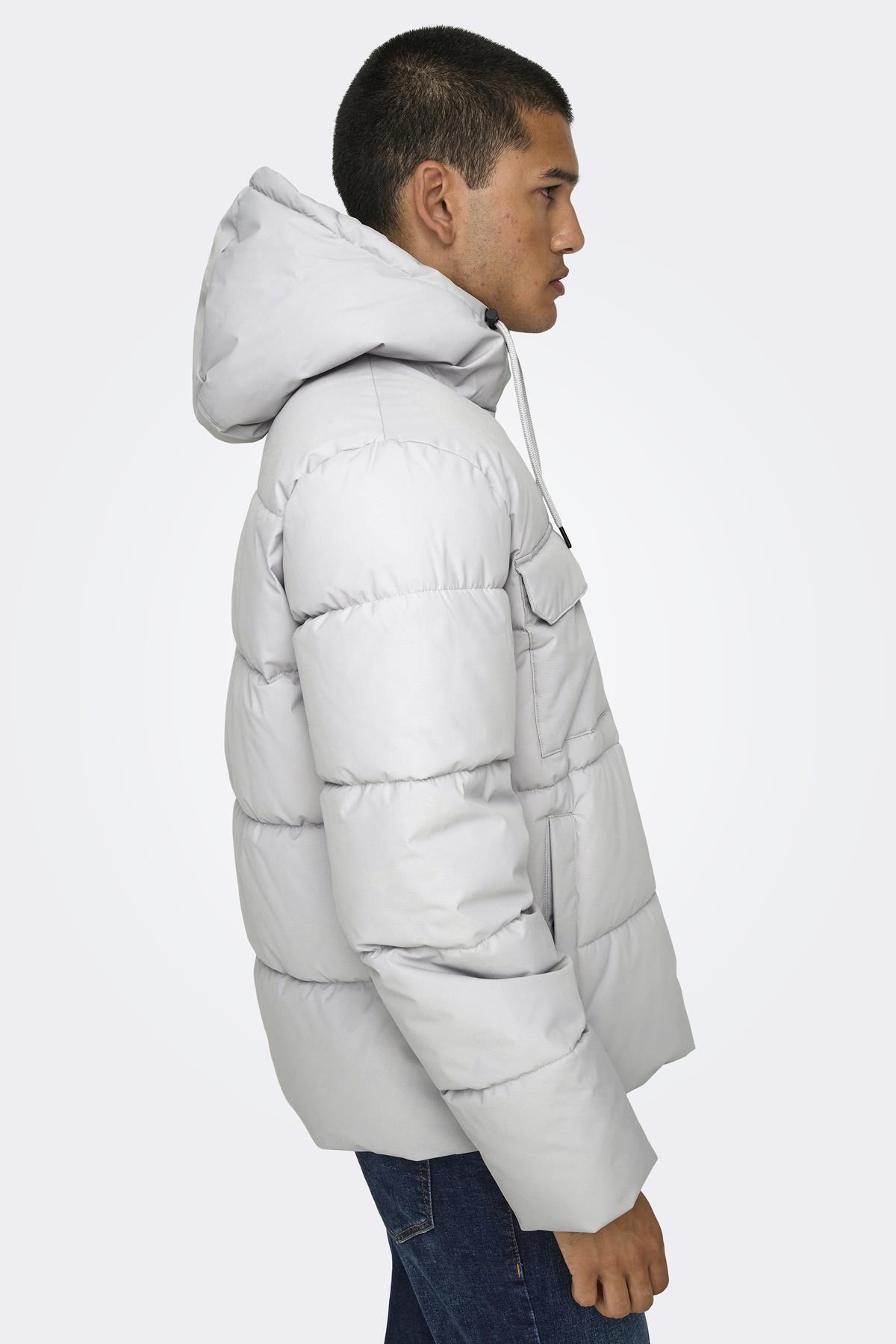 ONSELIJAH PCKT. ژاکت HOOD OTW NOOS — سفید TYC8E2129EAB09F403 — تصویر 6 از 8