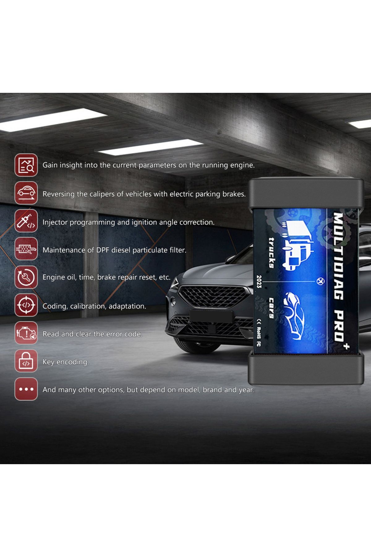 Choice-Support Cars Before 2021 High Quality DS OBD 150E OBD Multidiag OBD 2021.11 Single PCB OBD2 Code ... 6