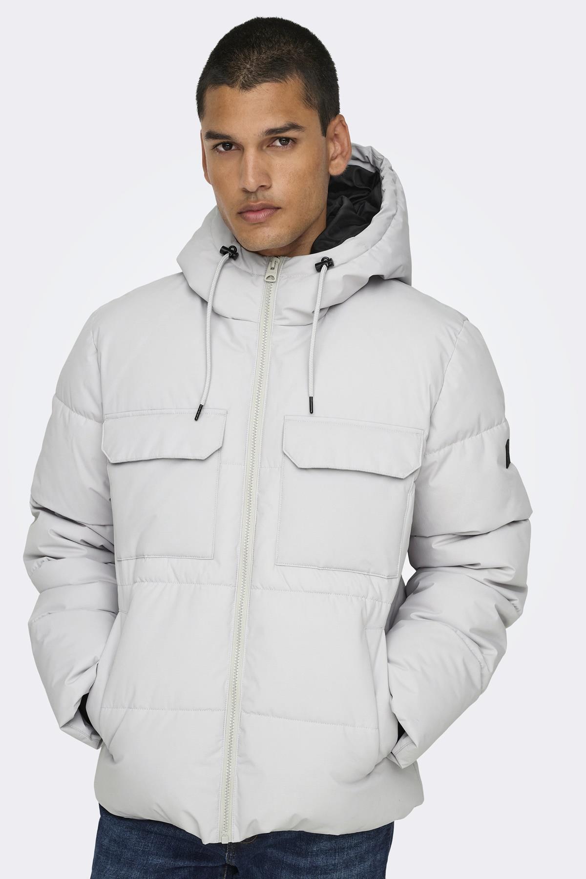 ONSELIJAH PCKT. ژاکت HOOD OTW NOOS — سفید TYC8E2129EAB09F403 — تصویر 7 از 8