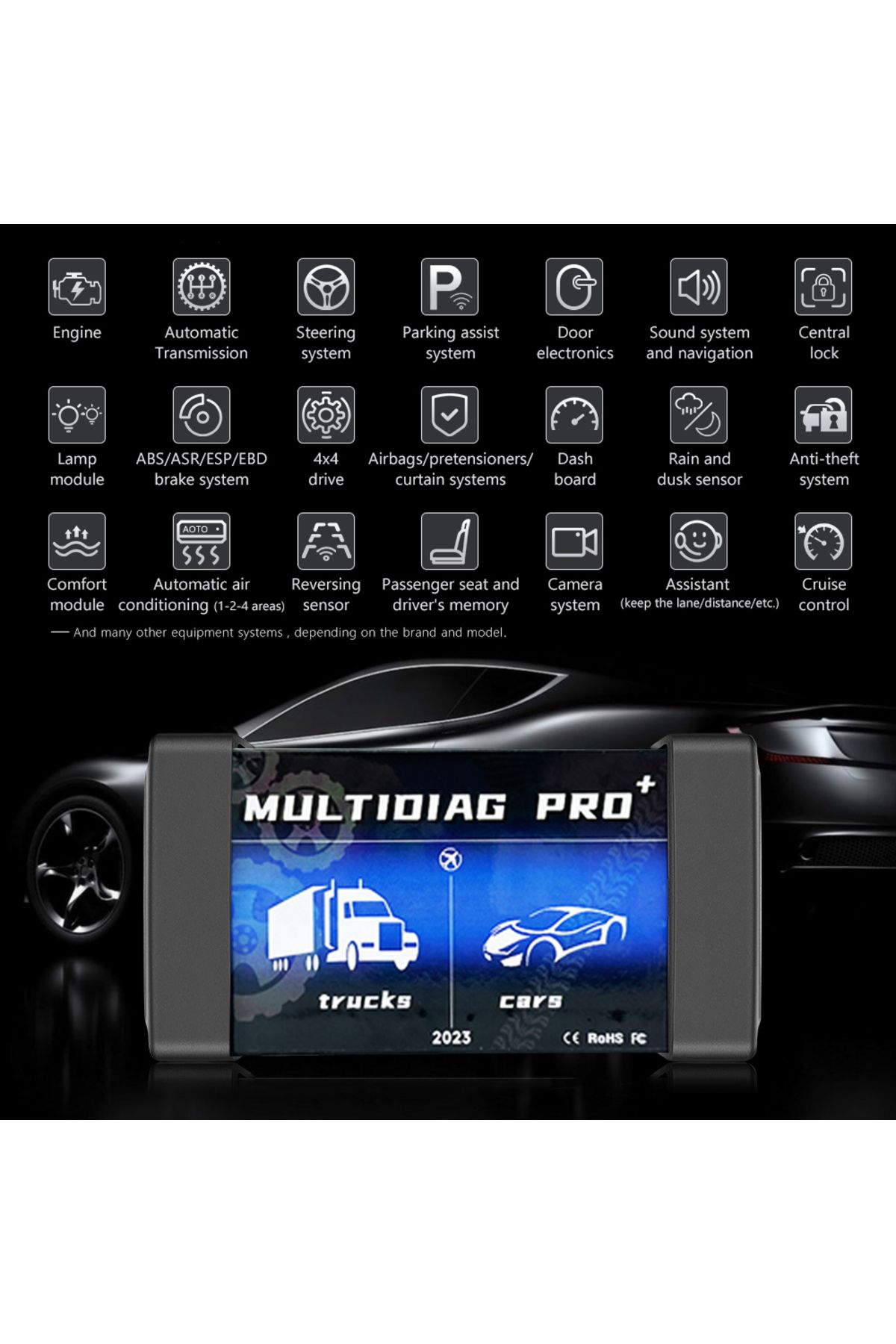Choice-Support Cars Before 2021 High Quality DS OBD 150E OBD Multidiag OBD 2021.11 Single PCB OBD2 Code ... 4