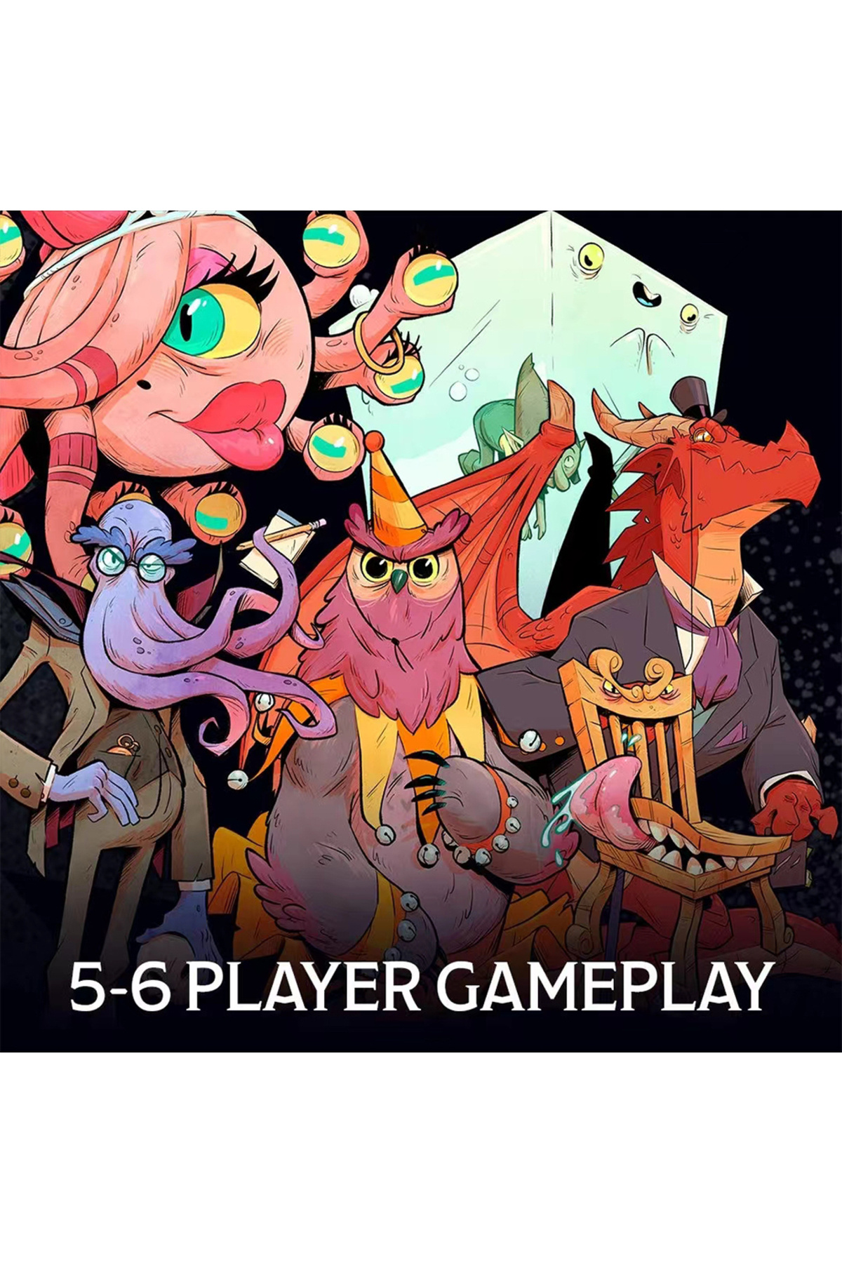 Choice-Dungeons & Dragons Dungeons Chaos Card Game: Crazy Monsters 7