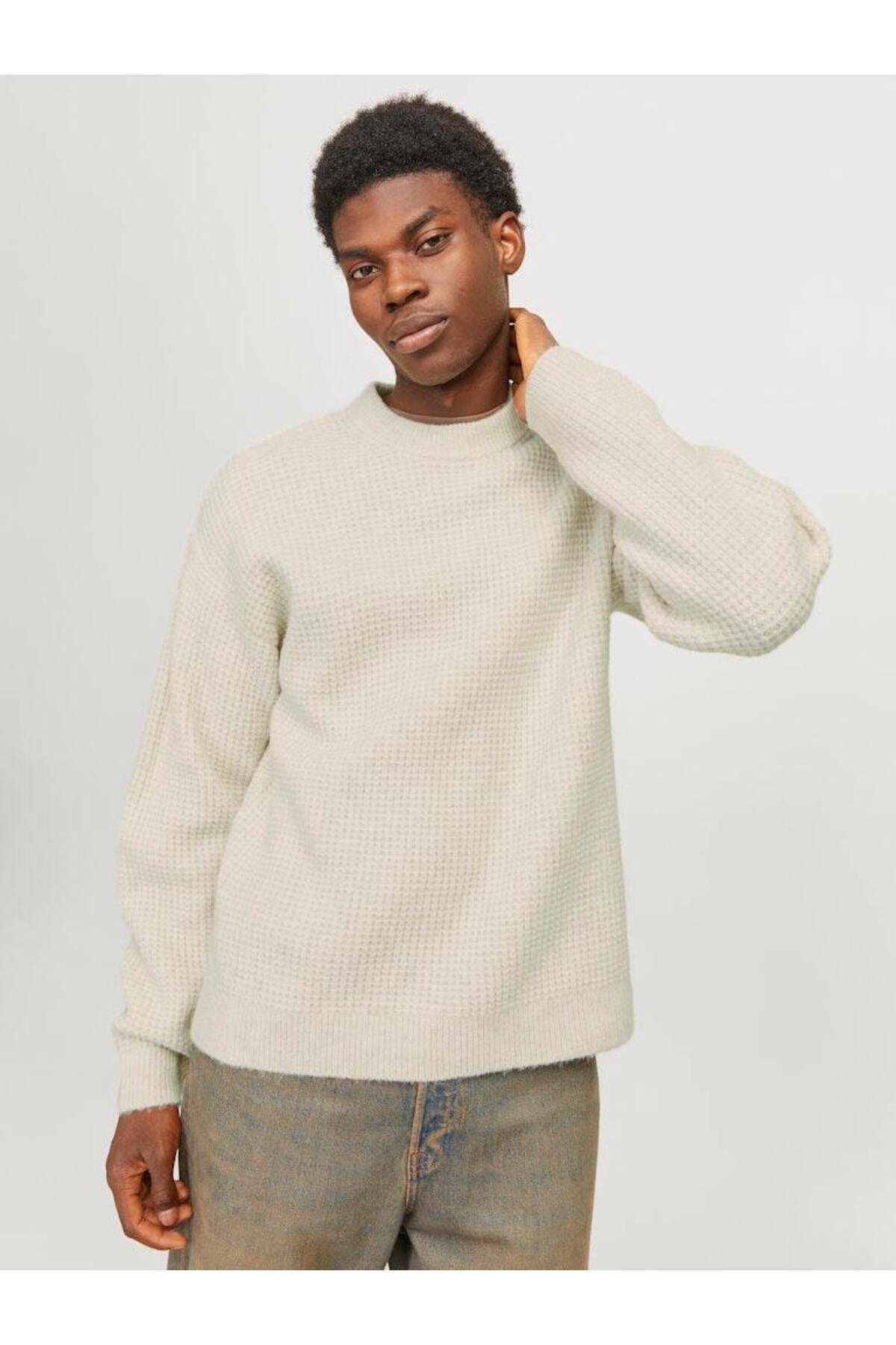 پلیور مردانه راسته آستین استاندارد | جک اند جونز Jack & Jones TYC124AFCC21C53005 - تصویر 2