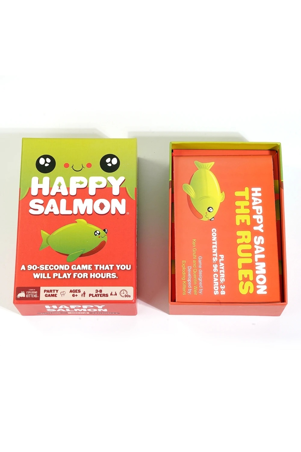 Choice-Exploding Kittens Happy Salmon Family Friendly Zombie Kittens A Little Wordy Party Games Card Gam... 6