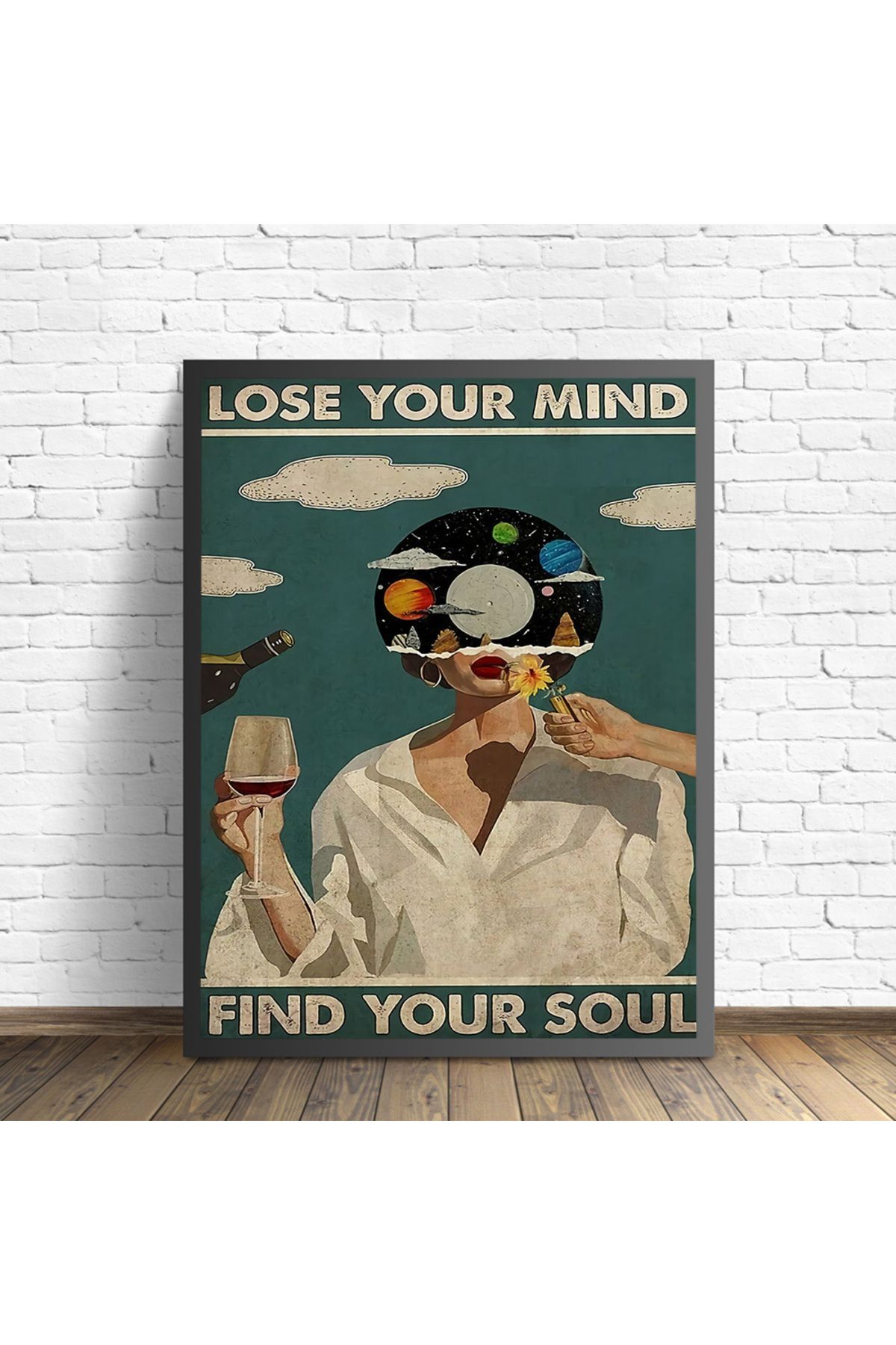 Choice-Lose Your Mind Find Your Soul Poster Music Poster and Print Wine Lovers Vintage Posters Wall Art ... 3