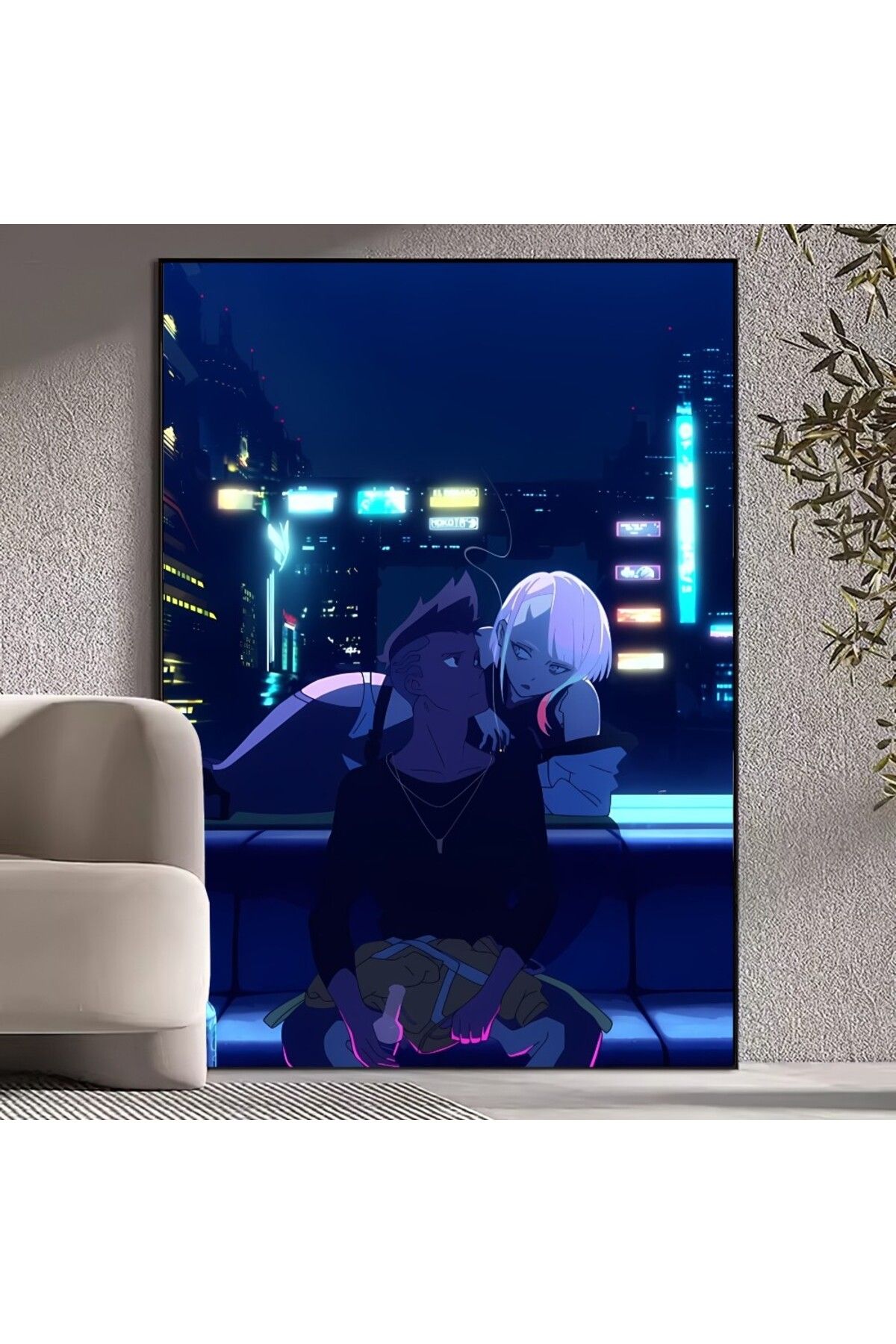 Choice-Cyberpunk Edgerunners Anime Poster Prints Wall Pictures Living Room Home Decoration 6