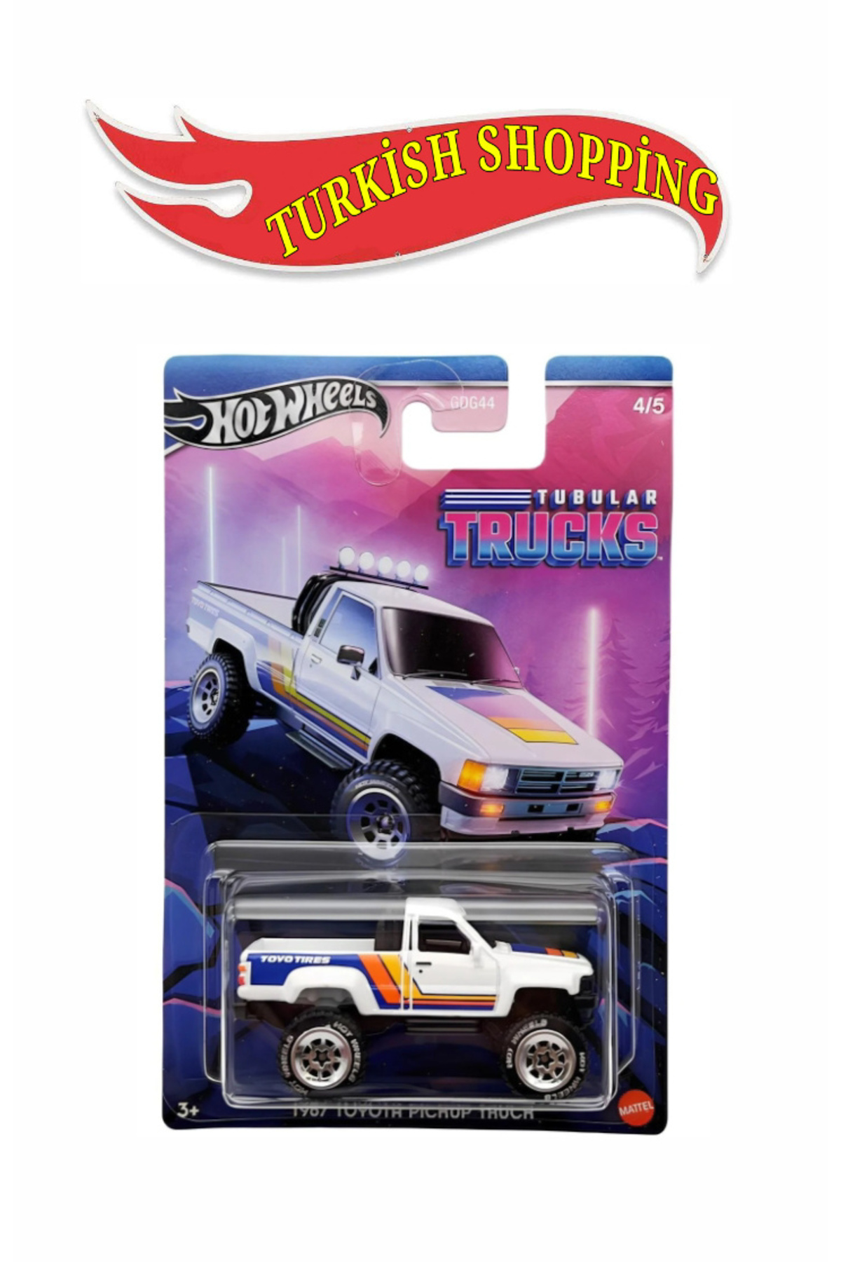m*n様 ホットウィール　TOYOTA BAJA TRUCK 1/64 ミニカー Hot Wheels - ´20 Toyota Tacoma - Baja Blazers 4/10 - HKG75 - Short