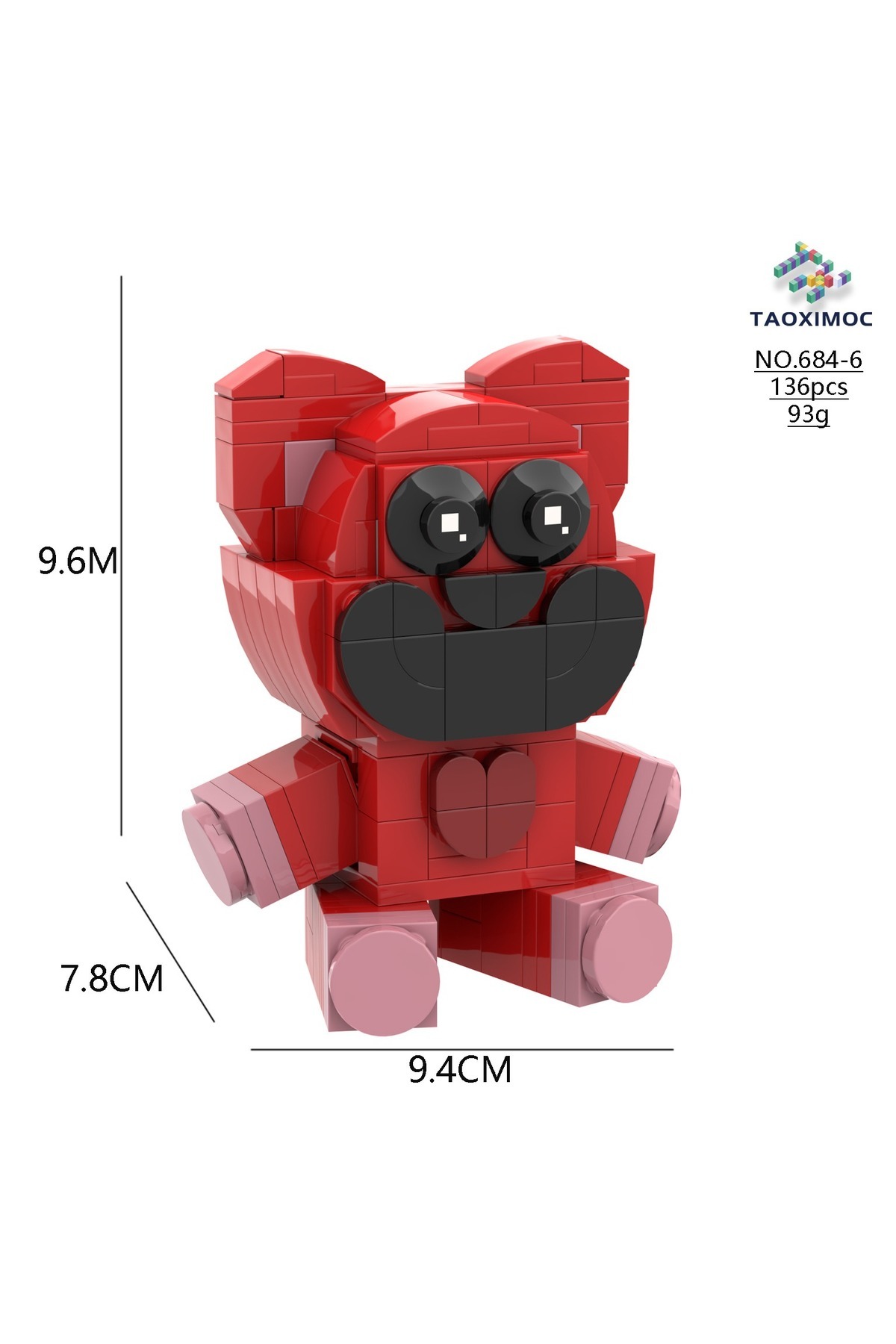 Choice New Smiling Critters Building Blocks Poppy 3 Smiling Critters