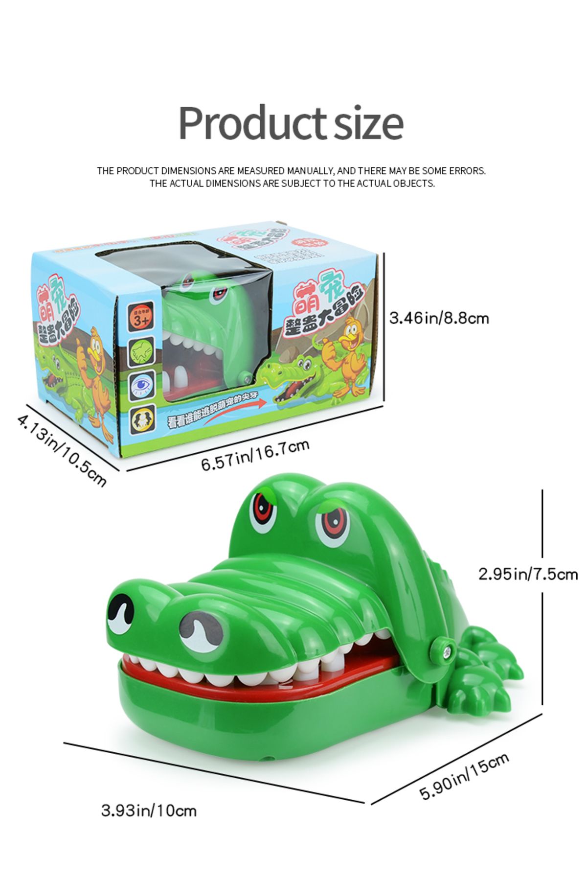 Choice-Jokes Crocodile Teeth Biting Finger Dentist Classic Family Games Funny Kids Alligator Finger-Biti... 8