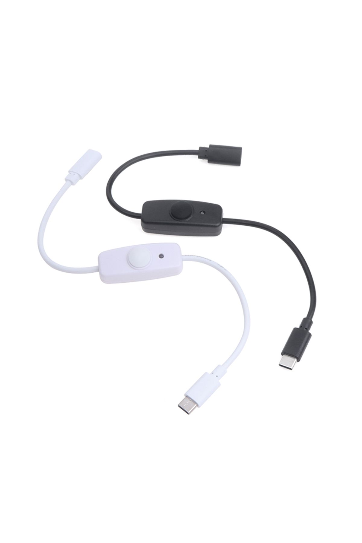 Choice-USB Type C With ON/OFF Switch Power Button 30CM Charging Extension Cable Universal Type-C 6