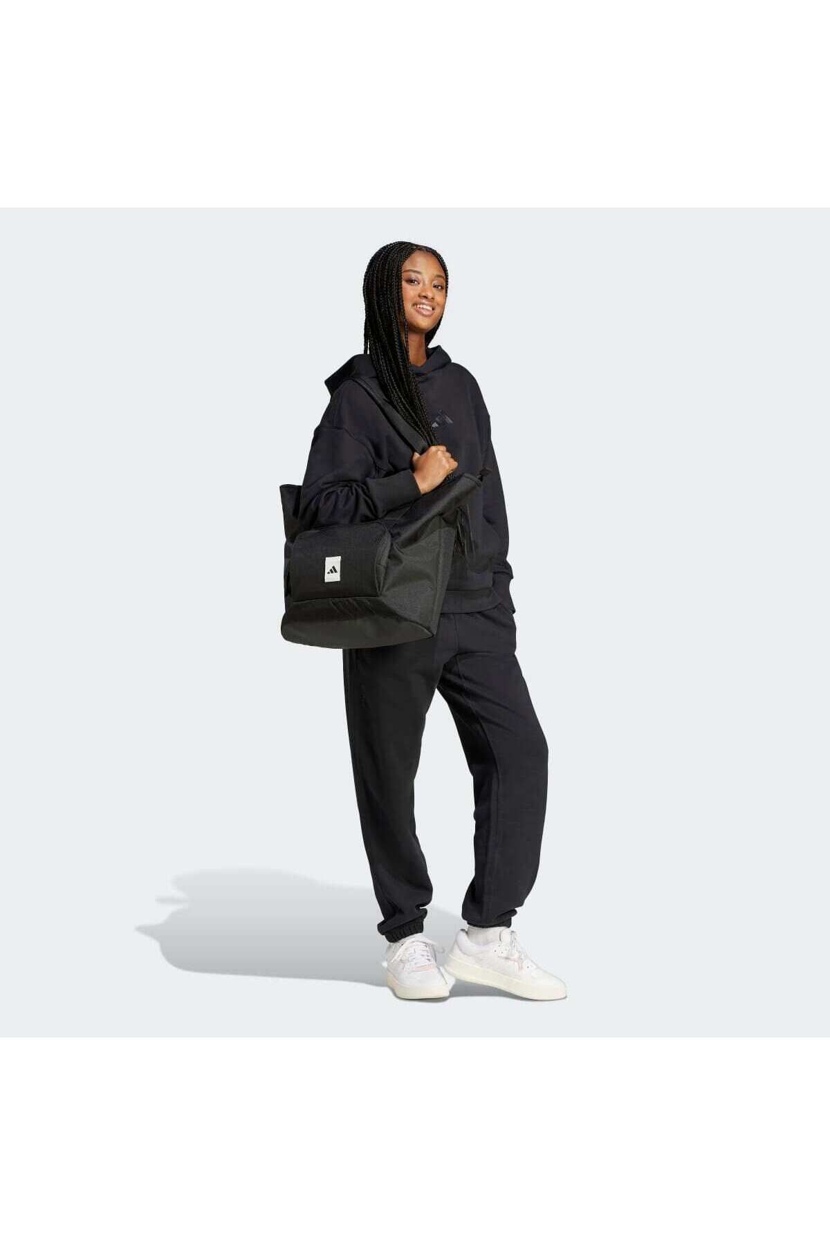 adidas-All Szn Women's Black Hooded Hoodie 3