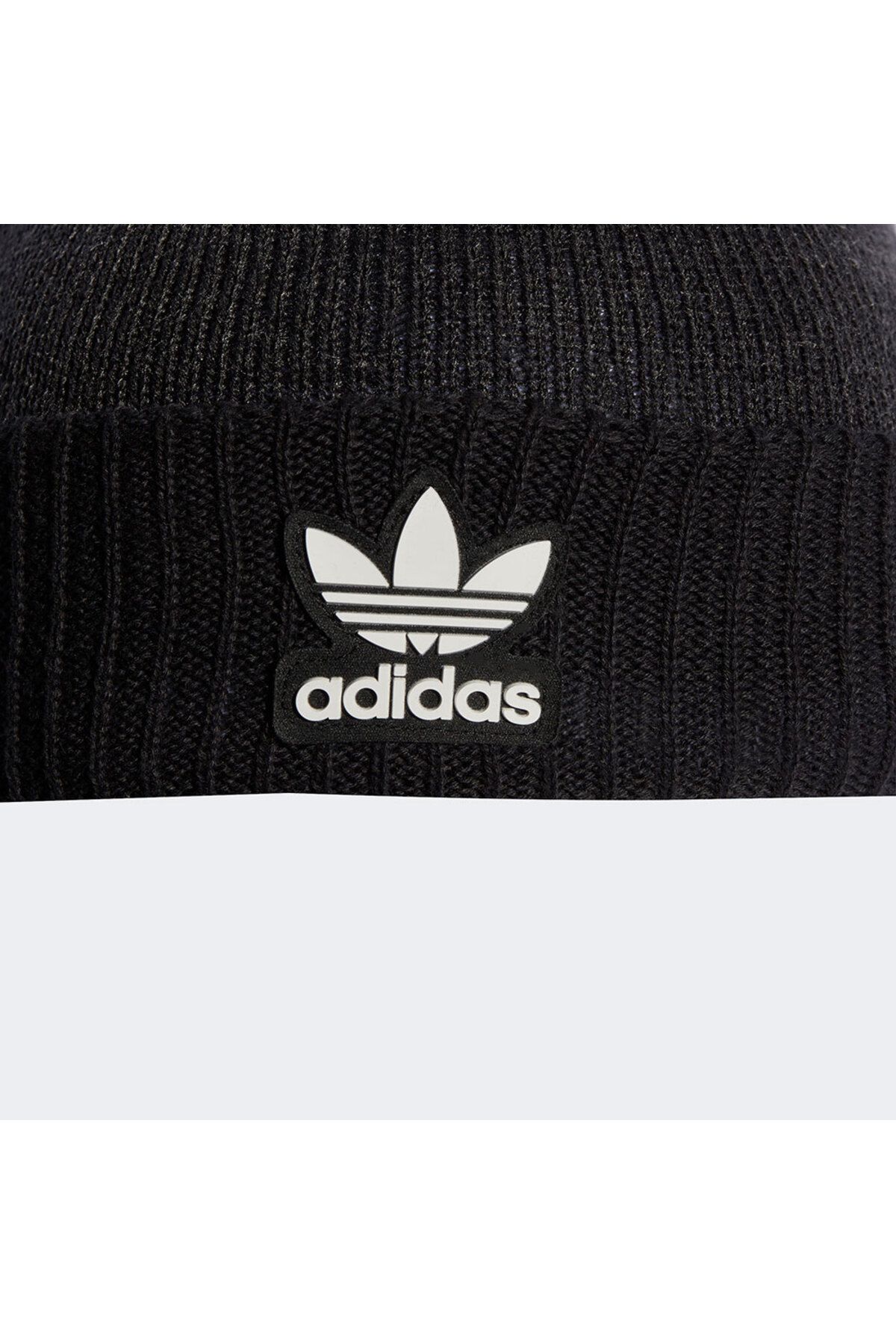 کلاه بافتنی مشکی مردانه و زنانه آرشیو روزانه Beanie II0745 اورجینال adidas