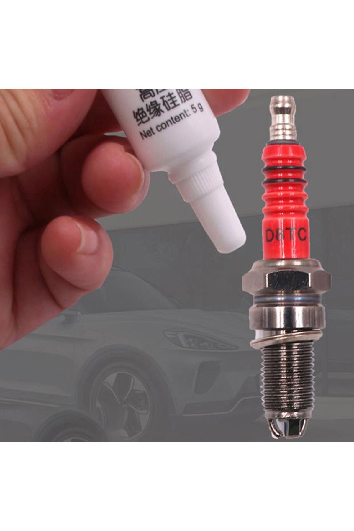 Choice-Automobile Spark Plug High Voltage Insulating Grease Ignition Coil Silicone Grease High And Low T... 2