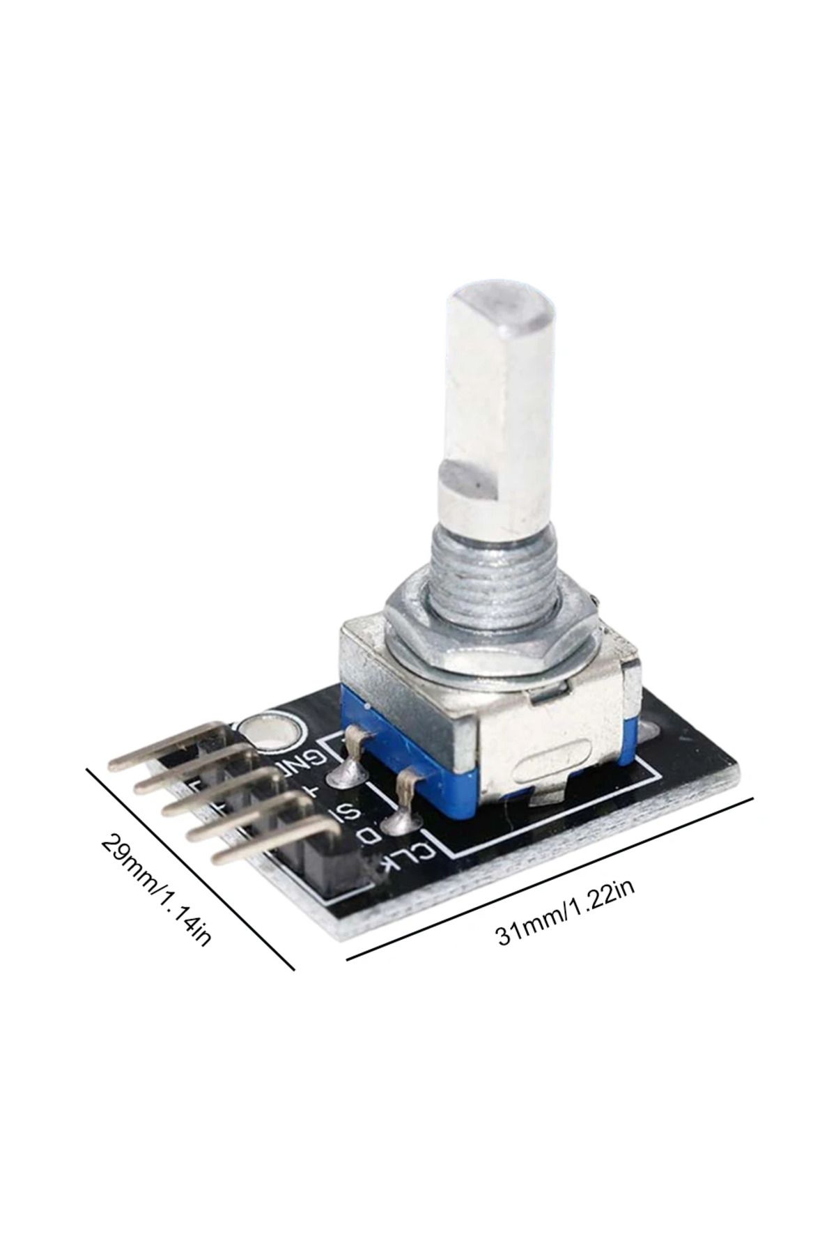 APWIKOGER-1-10pcs HW-040 360 Degrees Rotary Encoder Switch Module Brick Sensor Development Board with Knob ... 7