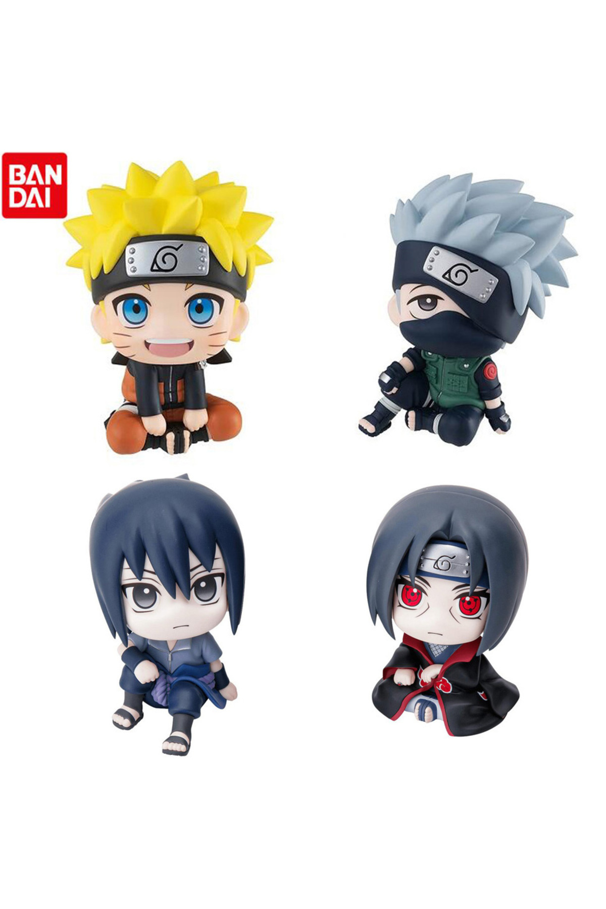 Choice-9.5CM Anime Naruto Figure Uzumaki Naruto Kakashi Uchiha Sasuke Itachi Kawaii Q Version Figural To... 2