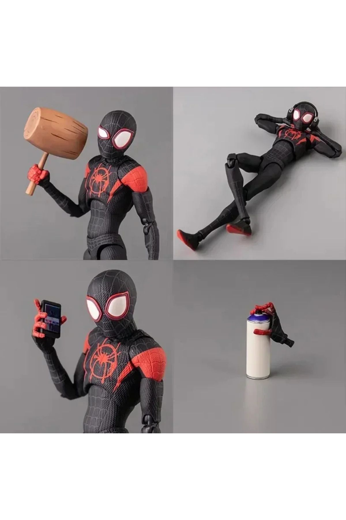 Choice-Sv Action Miles Morales Action Figure Collection Sentinel Marvel Spiderman Spider-Man Into the Sp... 3