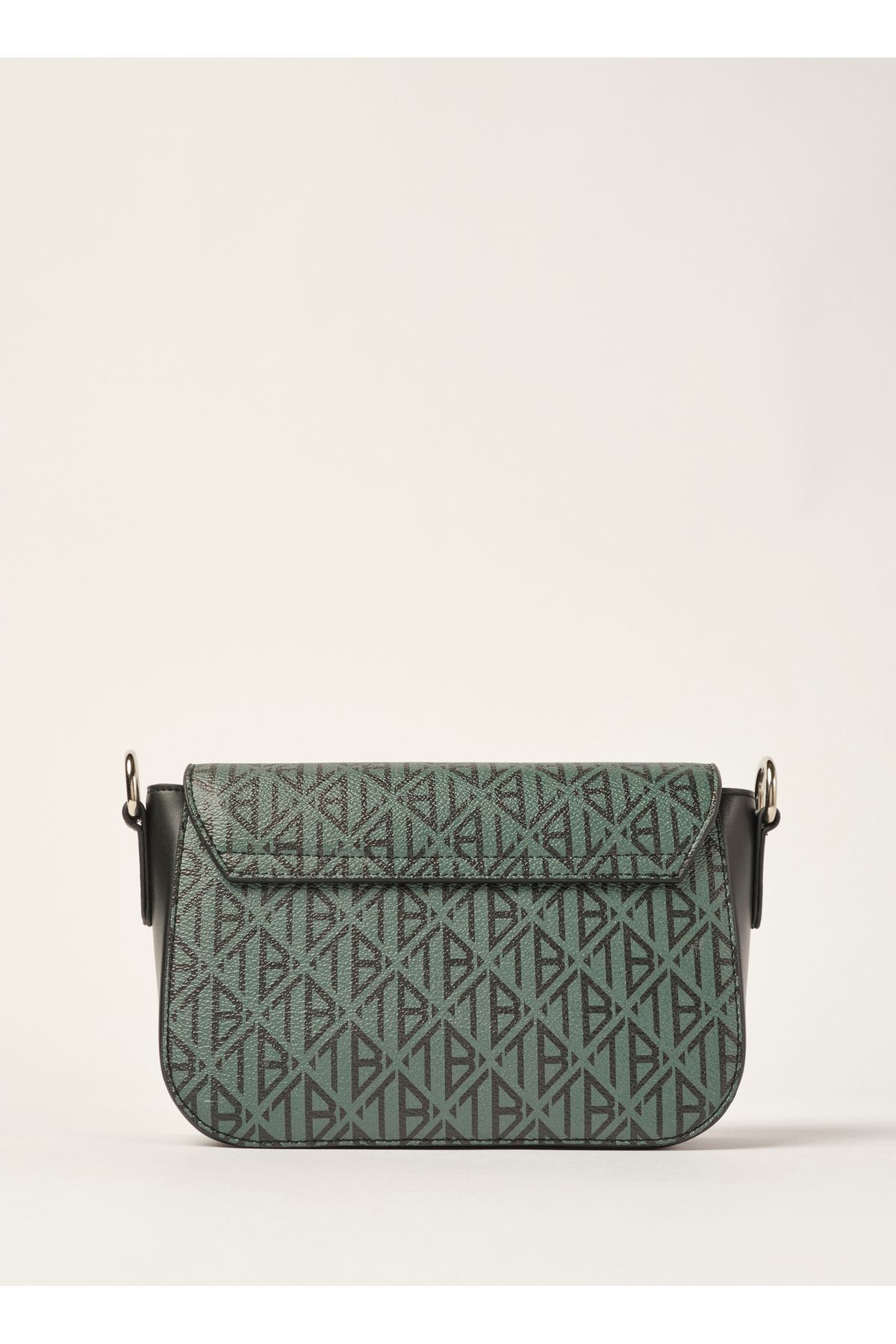 Ted Baker-Dark Green Oblique Monogram Covered Crossbody Bag 240413 -2 2