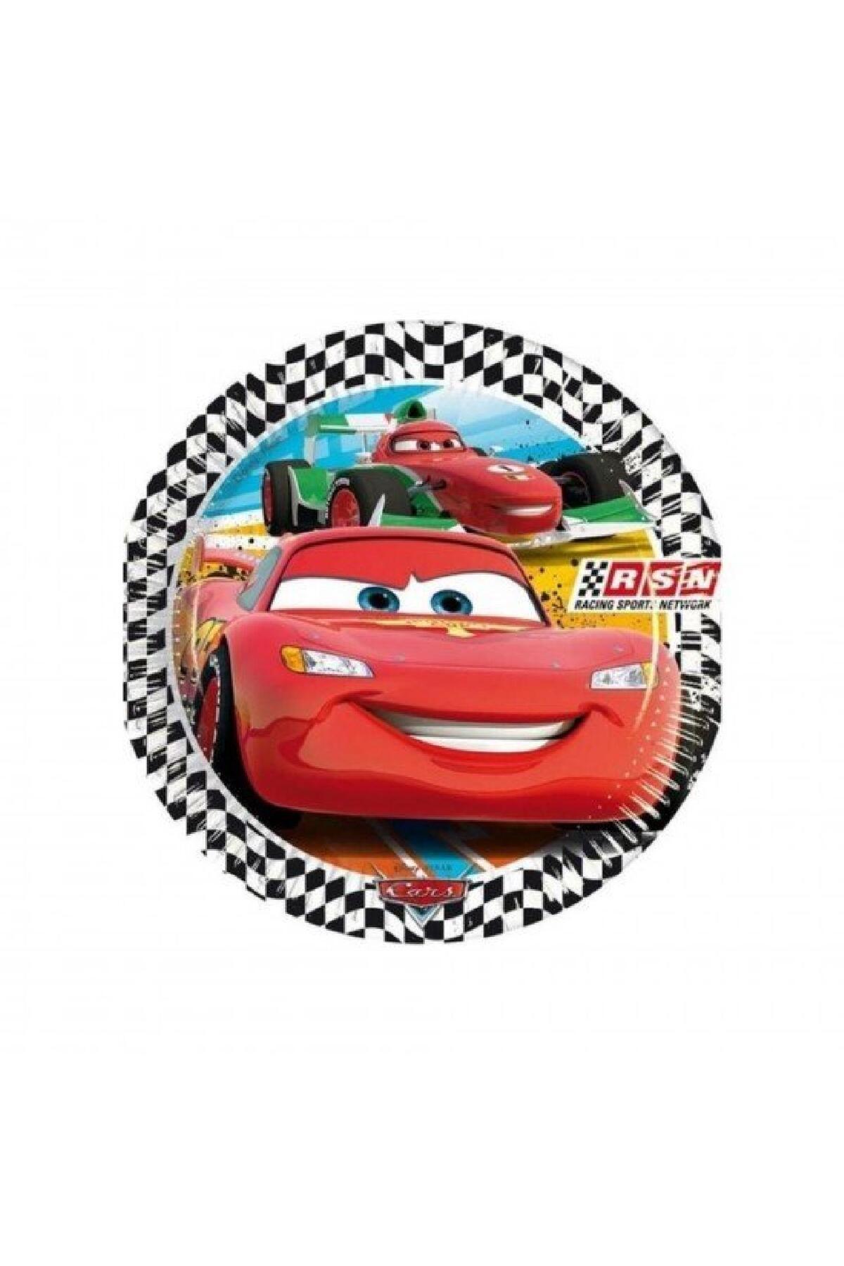 TATLI GÜNLER Şi?mşek Mcqueen Karton Tabak - 23 Cm - 8 Adet