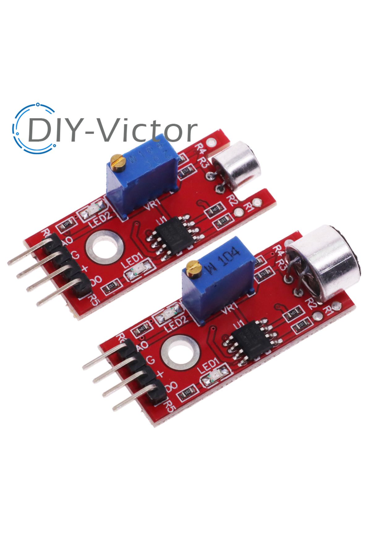 Choice-KY-038 KY-037 New 4pin Voice Sound Detection Sensor Module  AVR PIC Analog Digital Output Sensors... 5