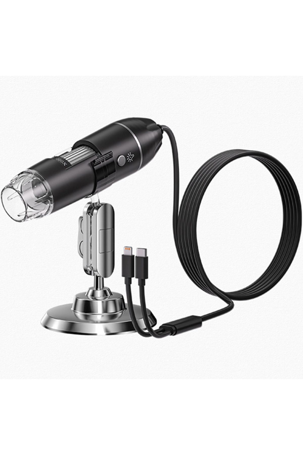 Choice-1600X 3-in-1 High-definition Digital Microscope LED Portable Dustproof Smart Connect for Android ... 1