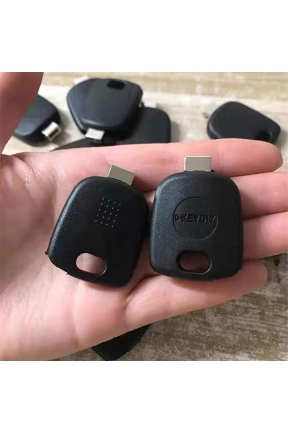 Choice-10pcs 10/50pcs Kd Universal Transponder Key Case Spare Chip Key Head Kd Xhorse Key Blade Shell With 3