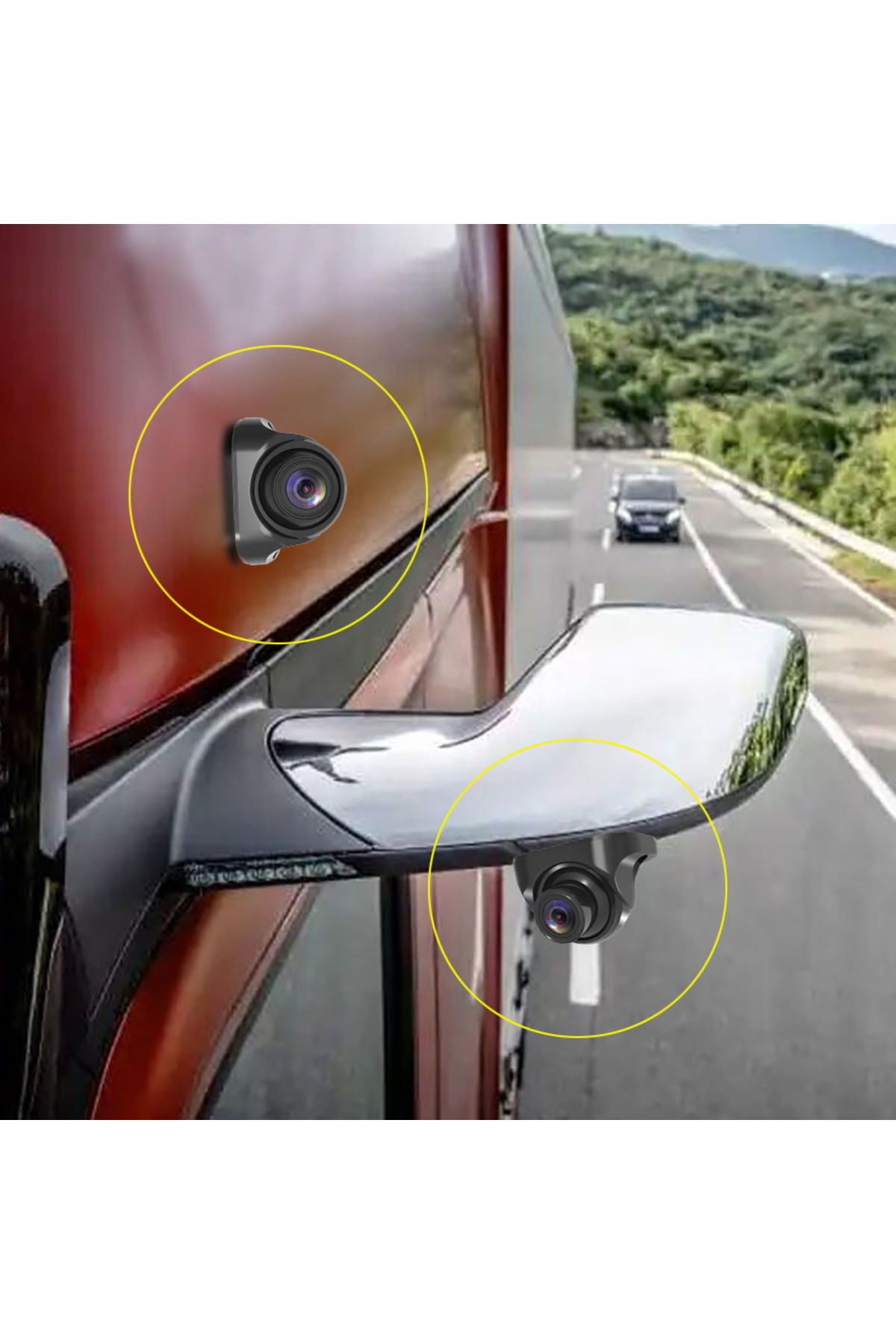 QXNY-HD AHD Truck Parking Backup Camera 1080/720P Reverse image Front Side Vehicle Rear View Image For... 5