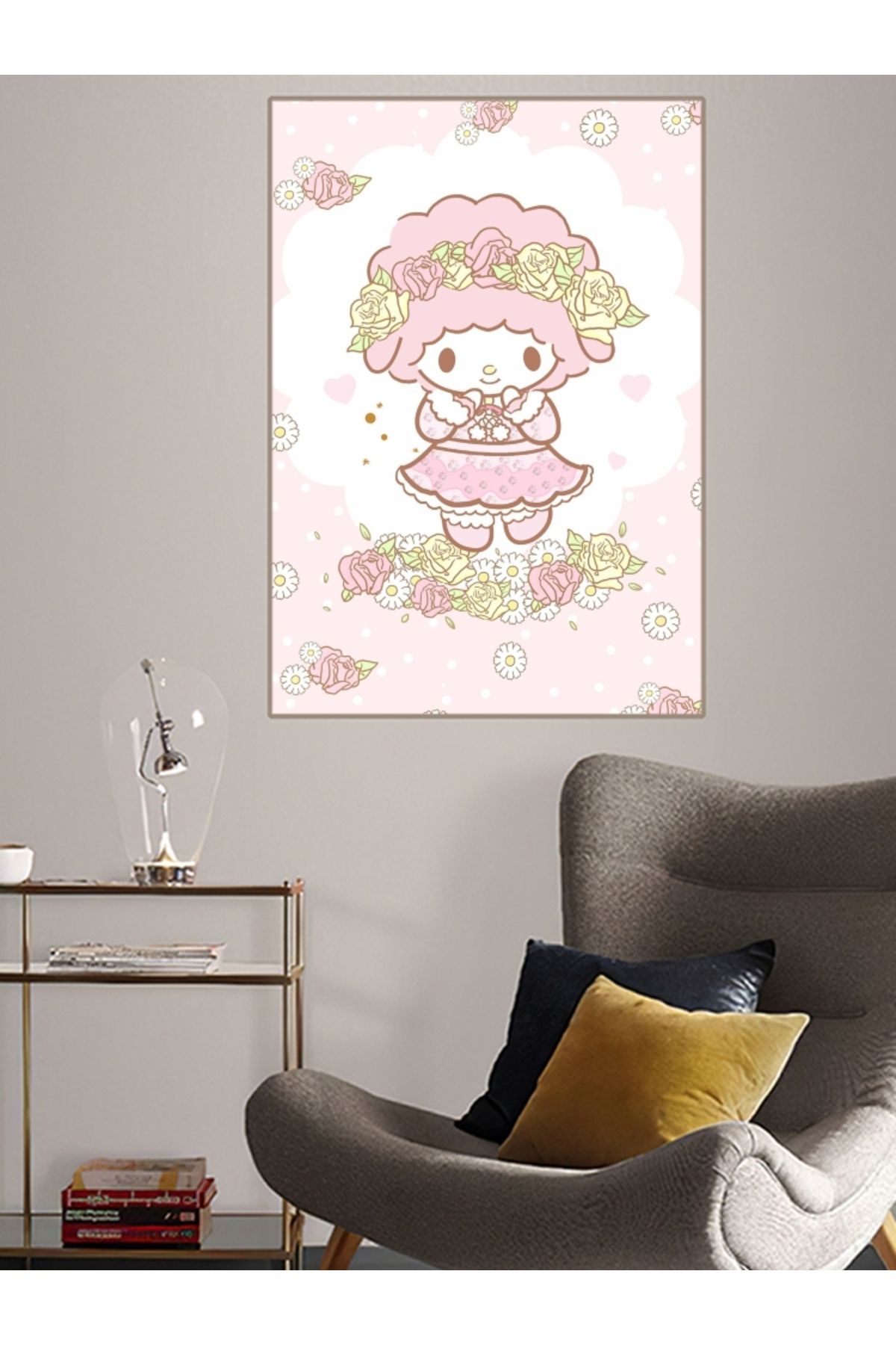 Miniso-MINISO My Sweet Piano Poster Home Room Decor Livingroom Bedroom Aesthetic Art Wall Painting Stickers 8