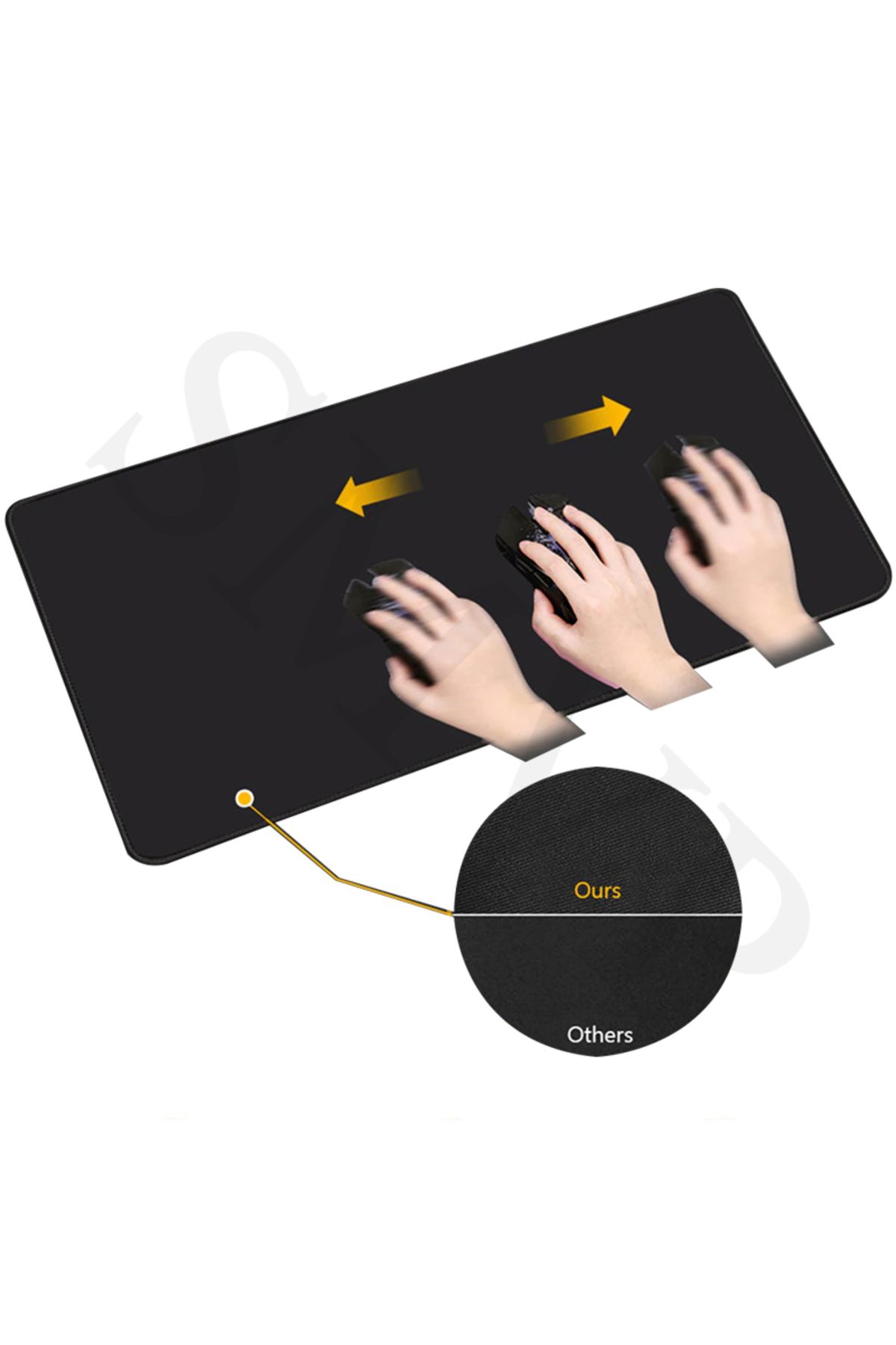 OIMG-Pink Cat Gaming Mouse Pad Desk Mat Gamer Mousepad Large Mouse Mat Desk Pad Keyboard Mat Design Ta... 4