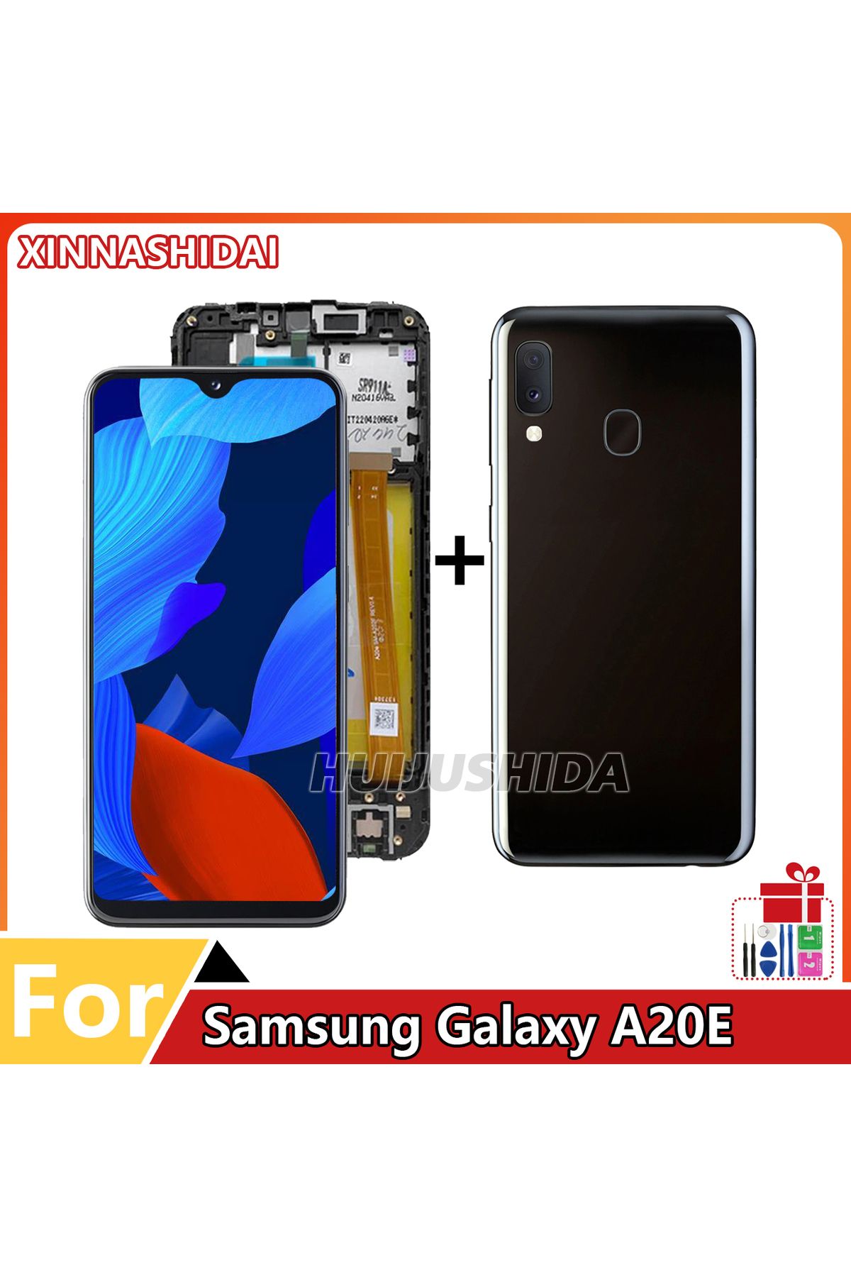 Choice-New LCD Display For Samsung Galaxy A20E A202 SM-A202F A202DS A202F/DS LCD Display Touch Screen Di... 2