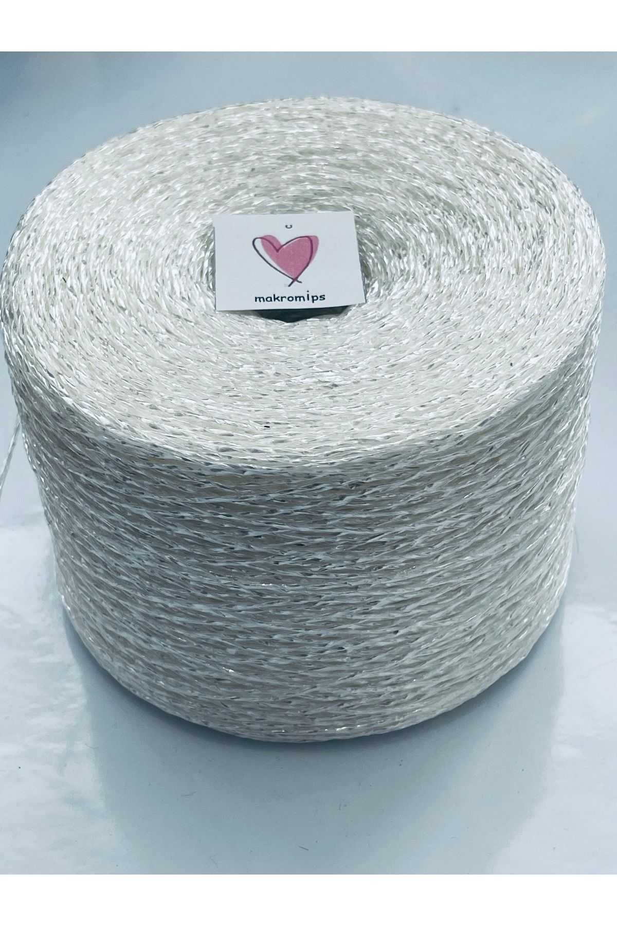 Makromİps-Premium Twisted Metallic Paper String (250 Gr/420M) Polyester Glossy Bag String Knitted Decoration Pack String 5