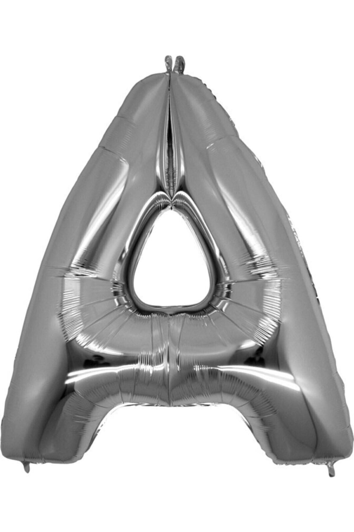Mikasso Folyo Balon 100 Cm Harf Şişirilmemiş Gümüş (a Harfi) 00846 Gümüş