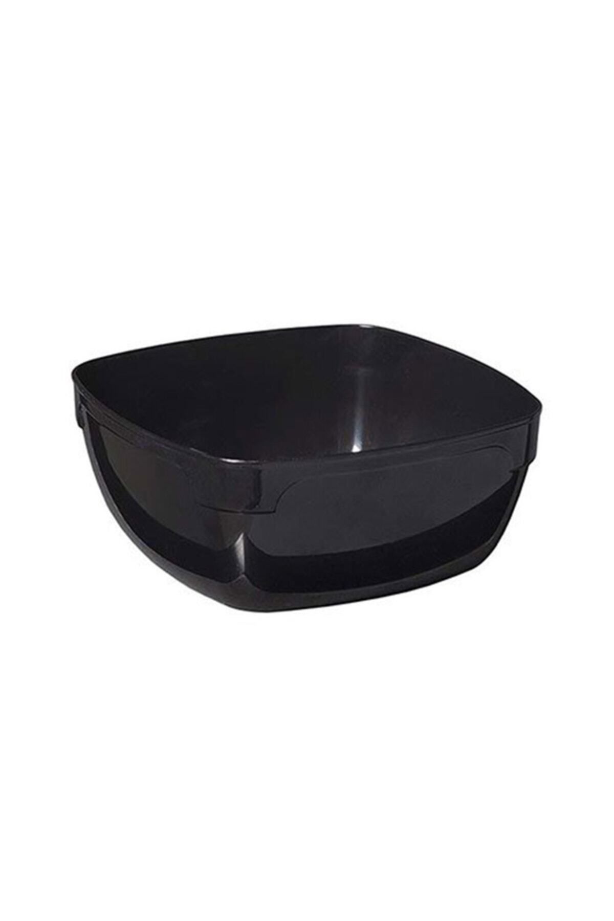 Mikasso Kristal Kare Kase Siyah 300 Ml - 12'li 1.5 x 5 Siyah