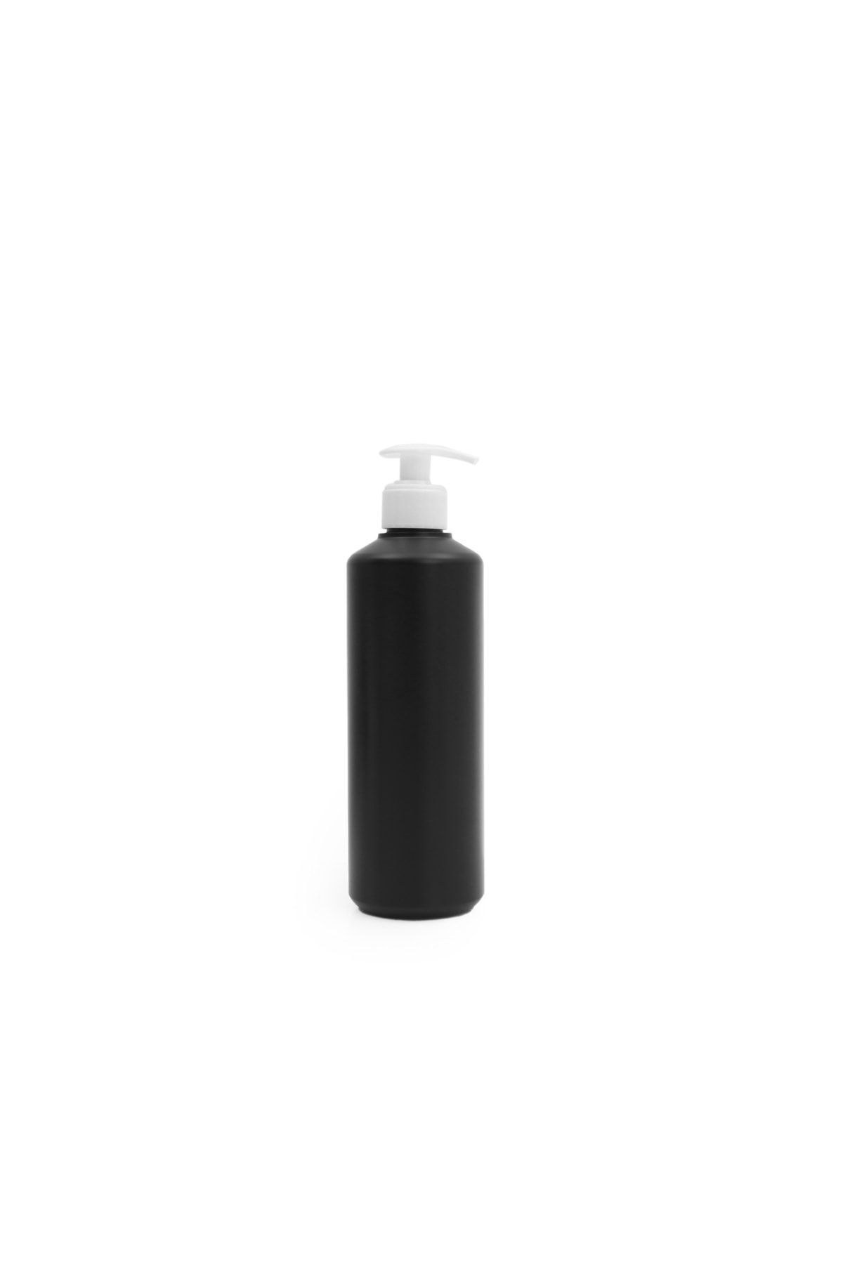 Mikasso 500ml - Sıvı Sabun Pompalı - Siyah - Polietilen Şişe - 5 Adet 13 x 22 cm 5'li TR MAKROBAY AMBALAJ PL