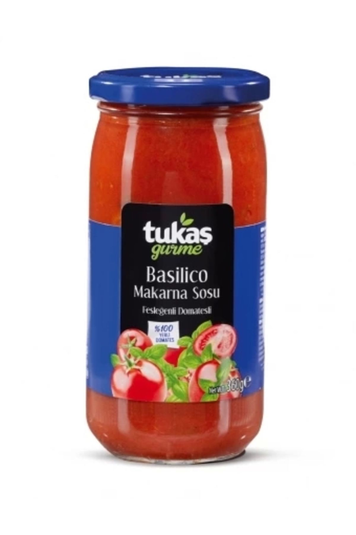 Tukaş Basilico Makarna Sosu 360 gr